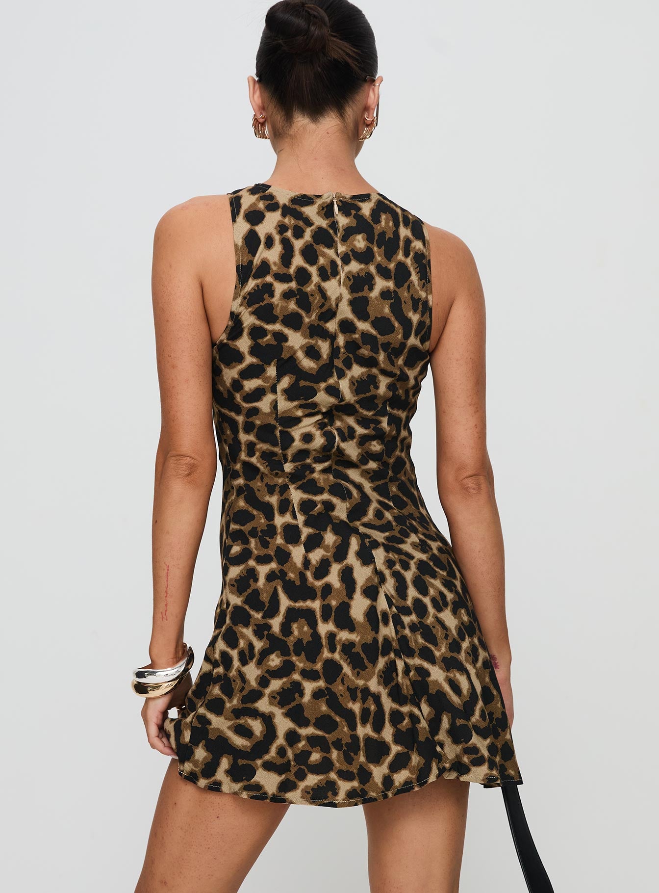 Vivre Mini Dress Leopard Real Sale Online