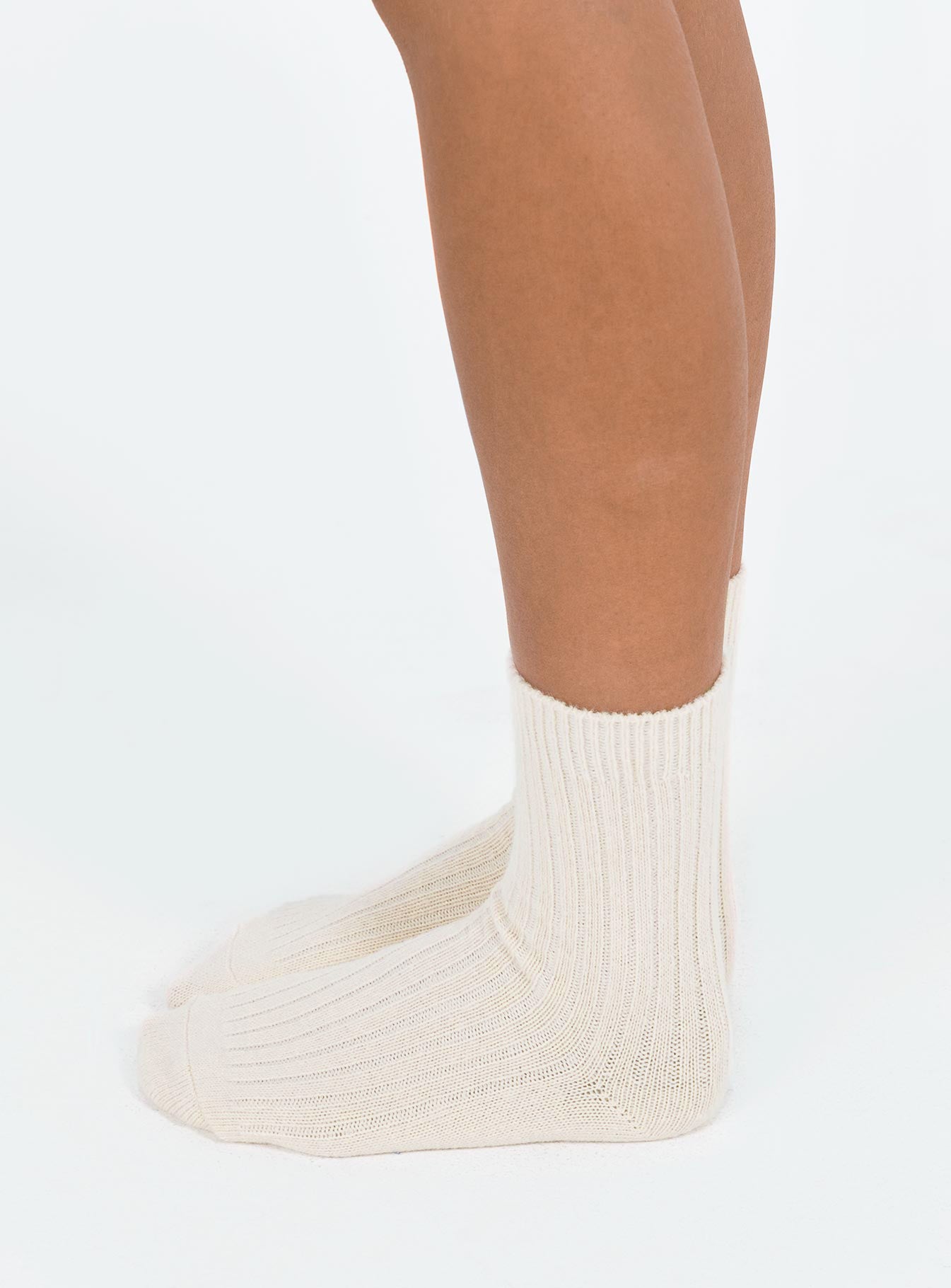 Janice Socks Beige Sale For Cheap