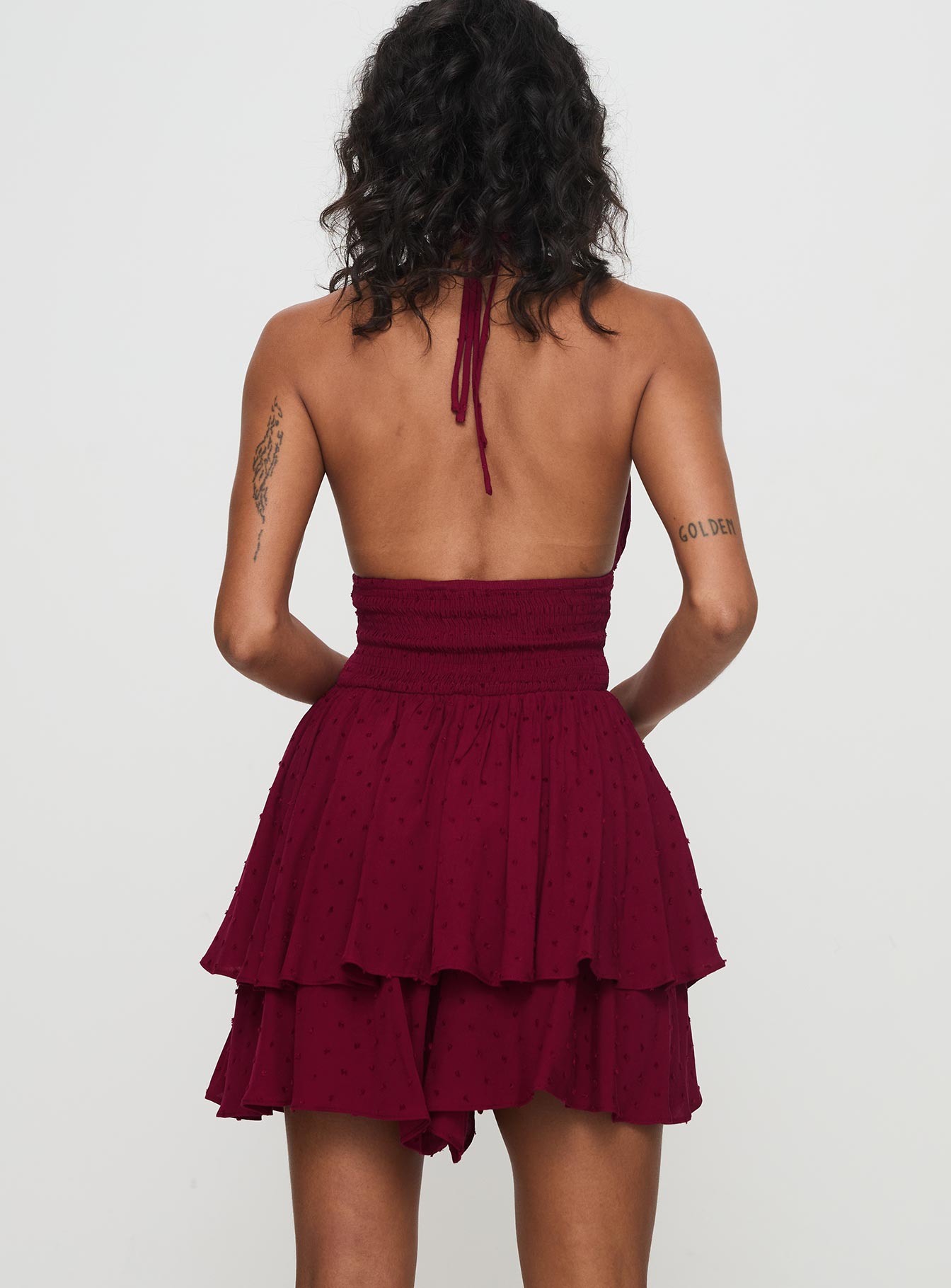 Bonfire Romper Burgundy Pictures Cheap Pice