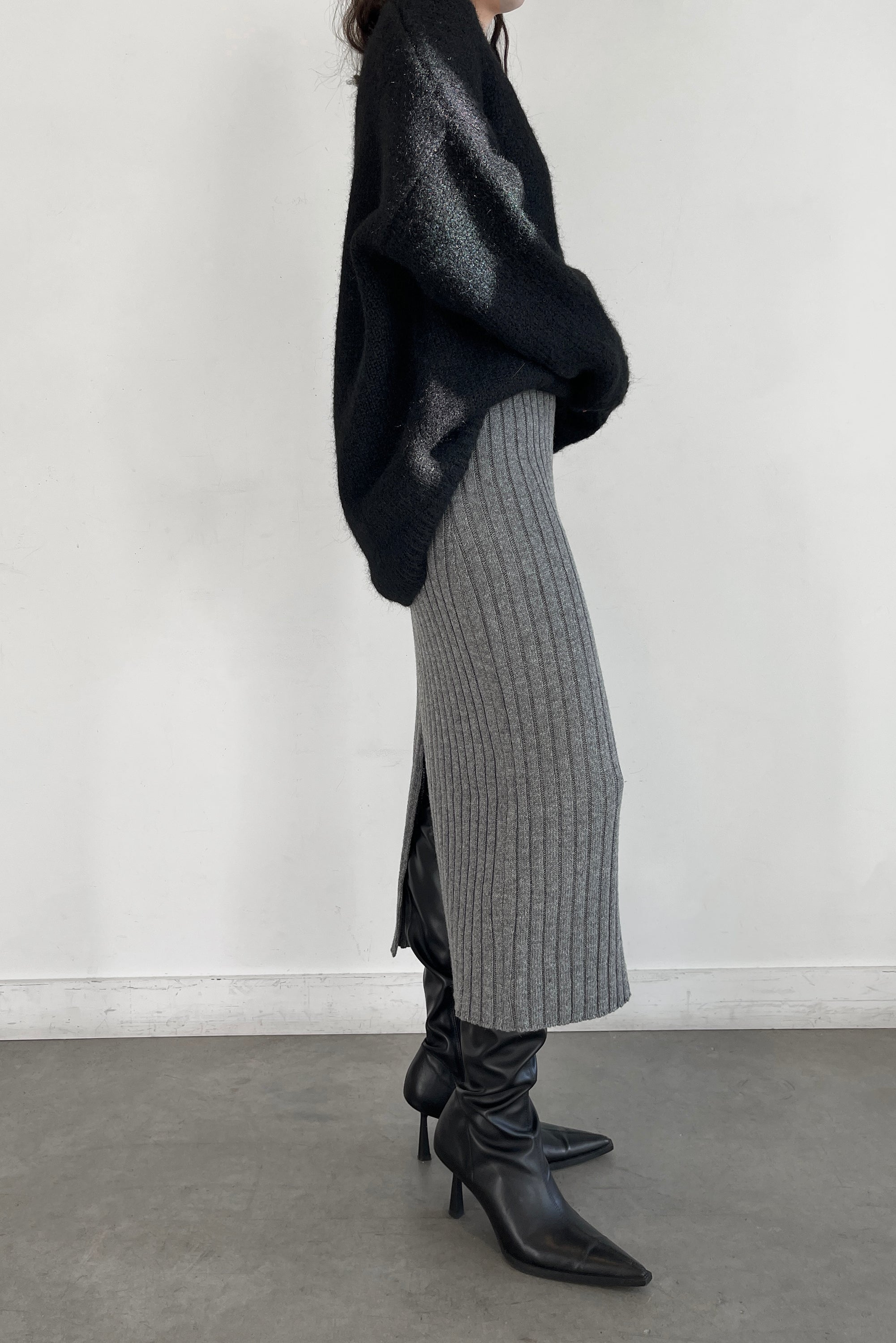 SWEATER MIDI SKIRT Sale Real