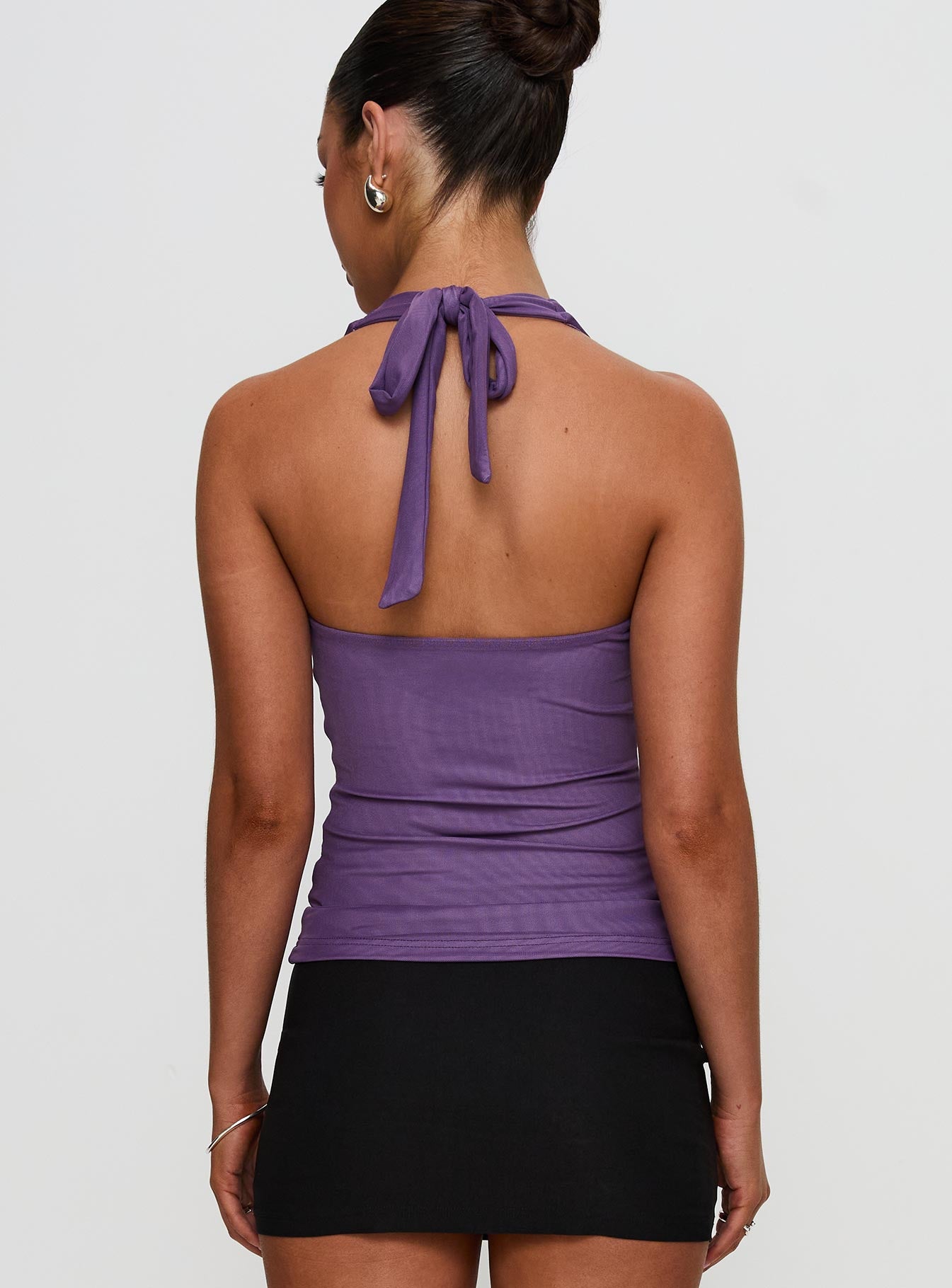 Clovah Halter Top Purple Looking For Cheap Pice