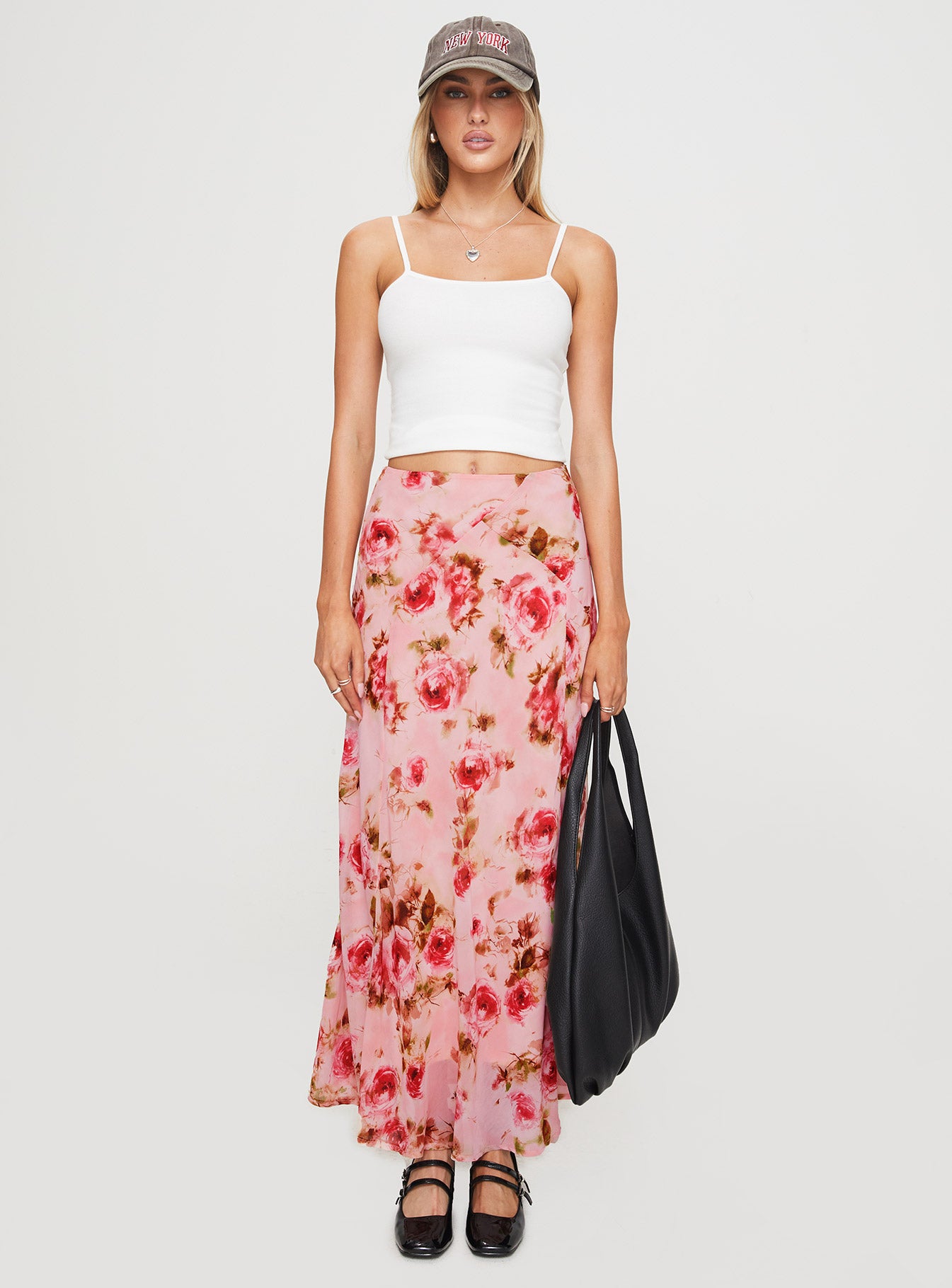 Vespera Maxi Skirt Pink Sale Footlocker Pictures