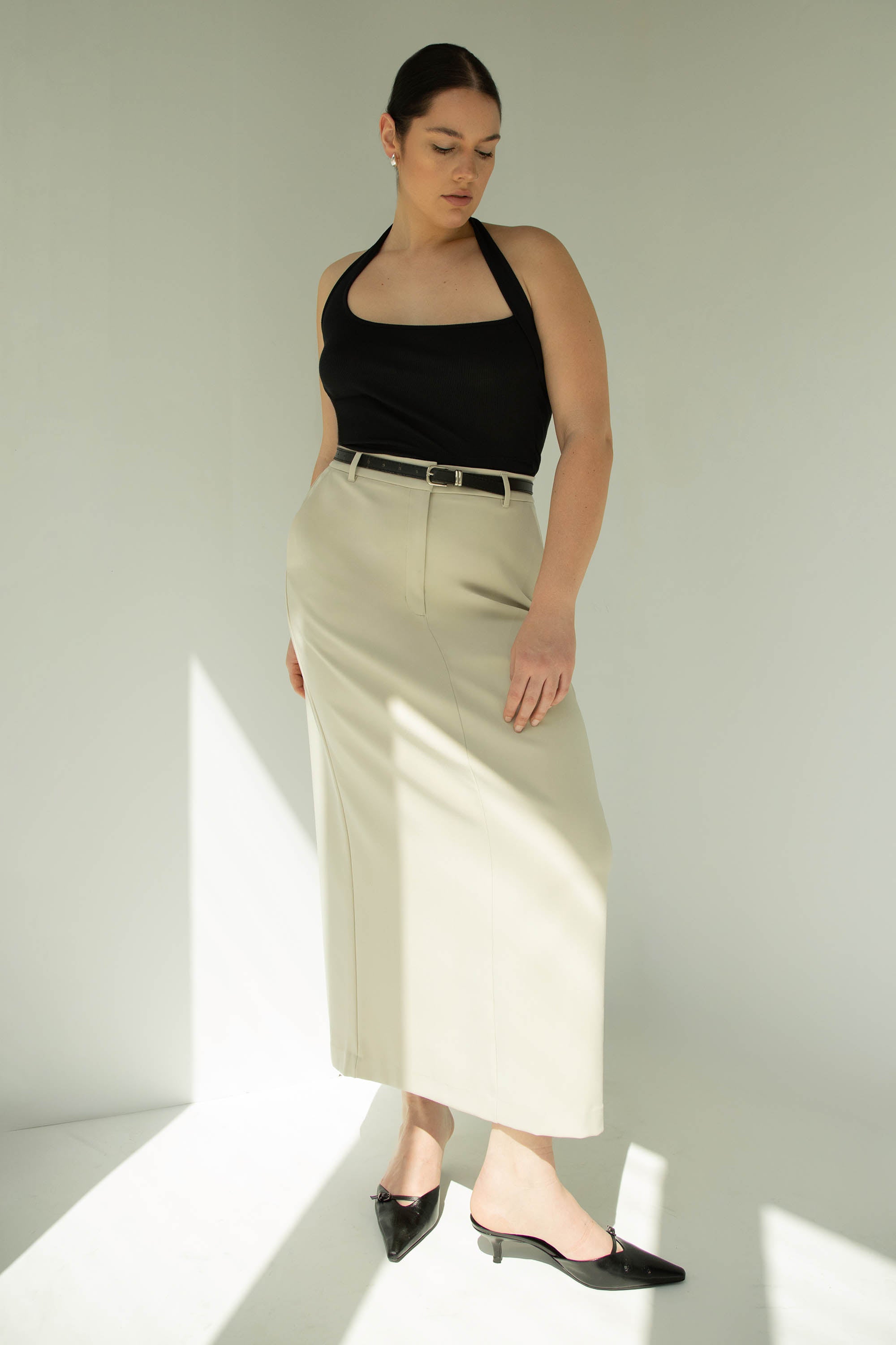 MAXI SUITING SKIRT Buy Cheap Buy