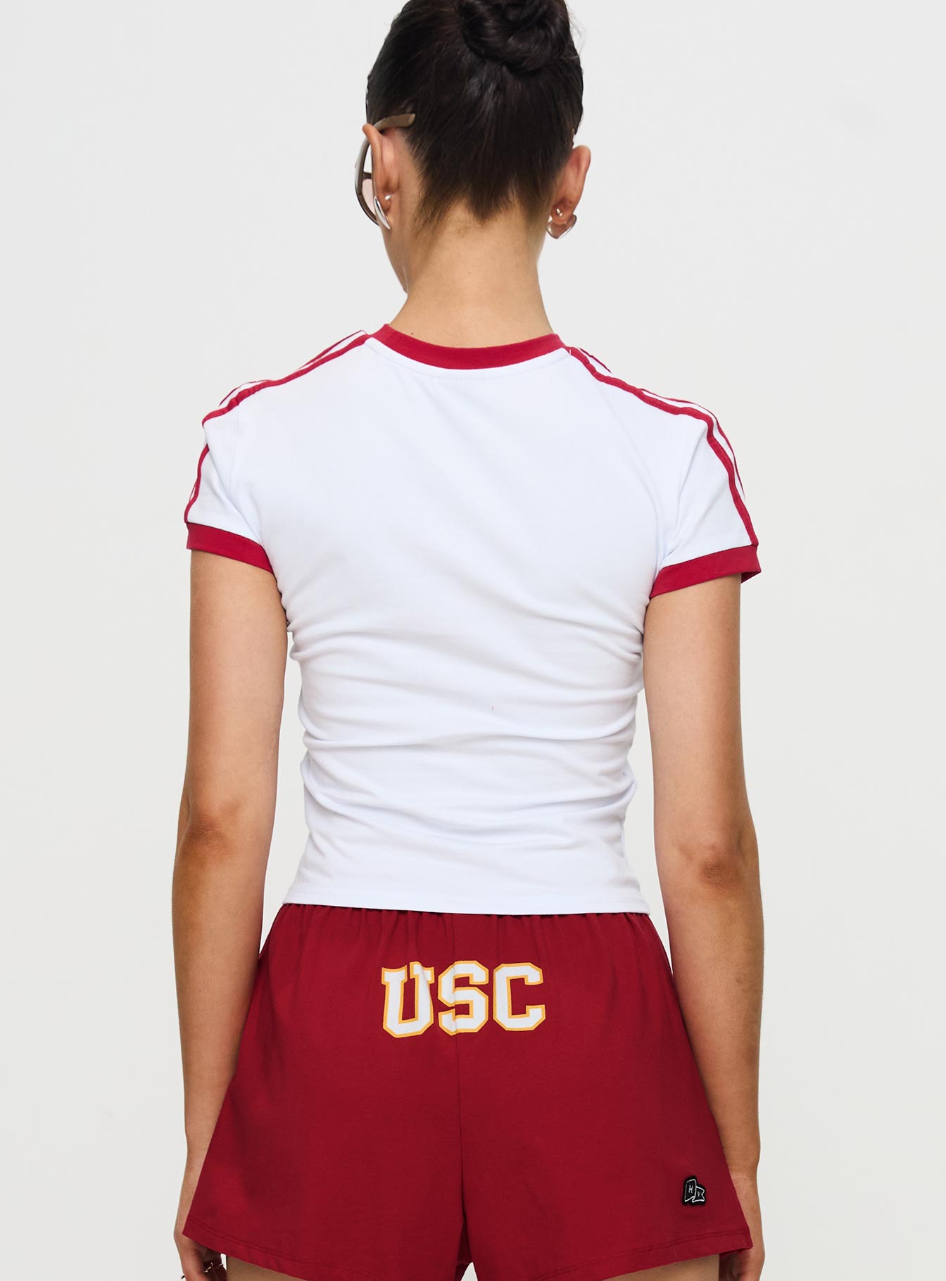 USC Goalie Baby Tee White Clearance Store Cheap Online