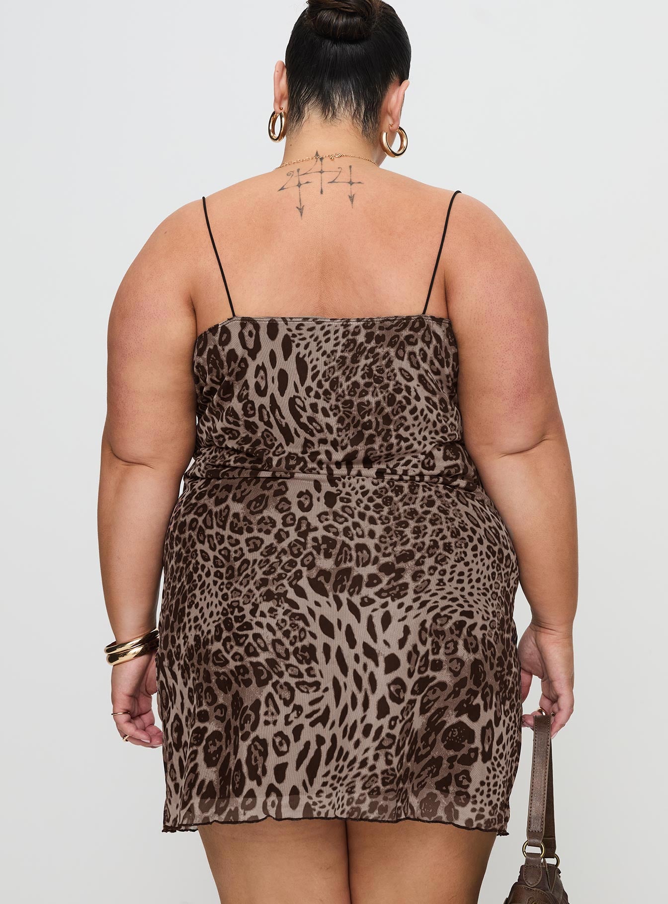 Sugar Mini Dress Leopard Curve 2025 Online