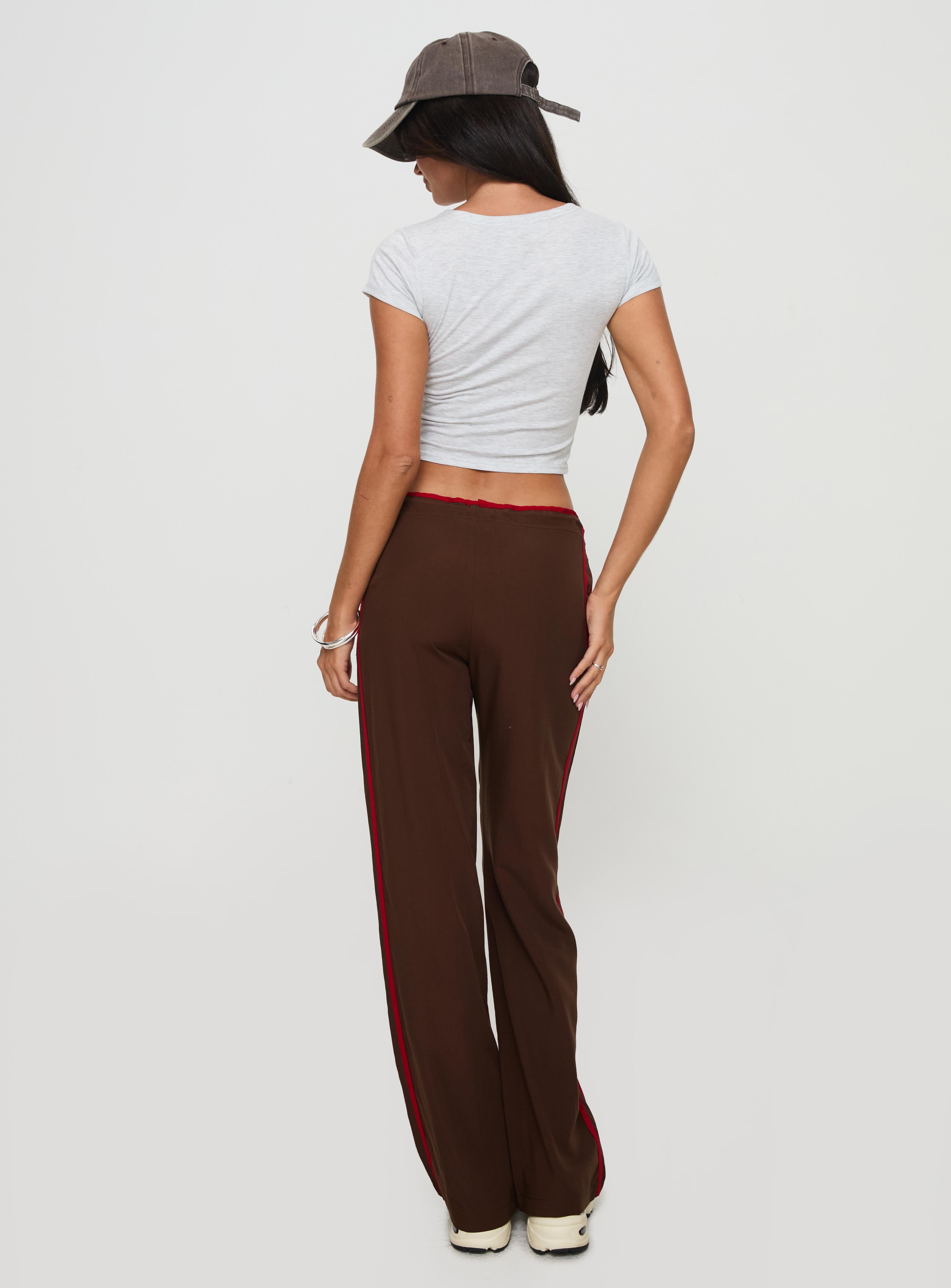 Maranie Pants Brown / Red Cheapest Pice For Sale