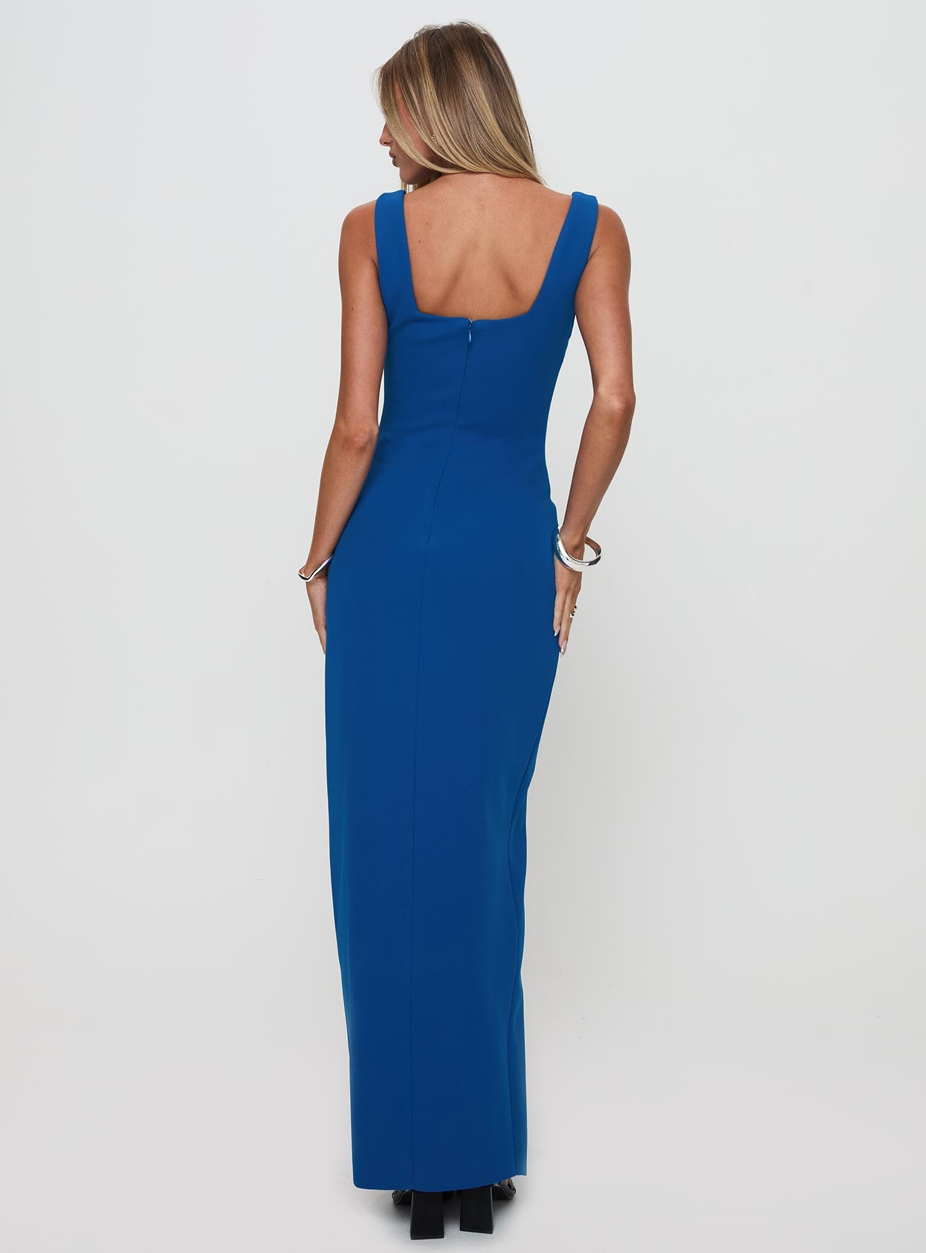 Bombshell Maxi Dress Cobalt Really Cheap Shoes Online