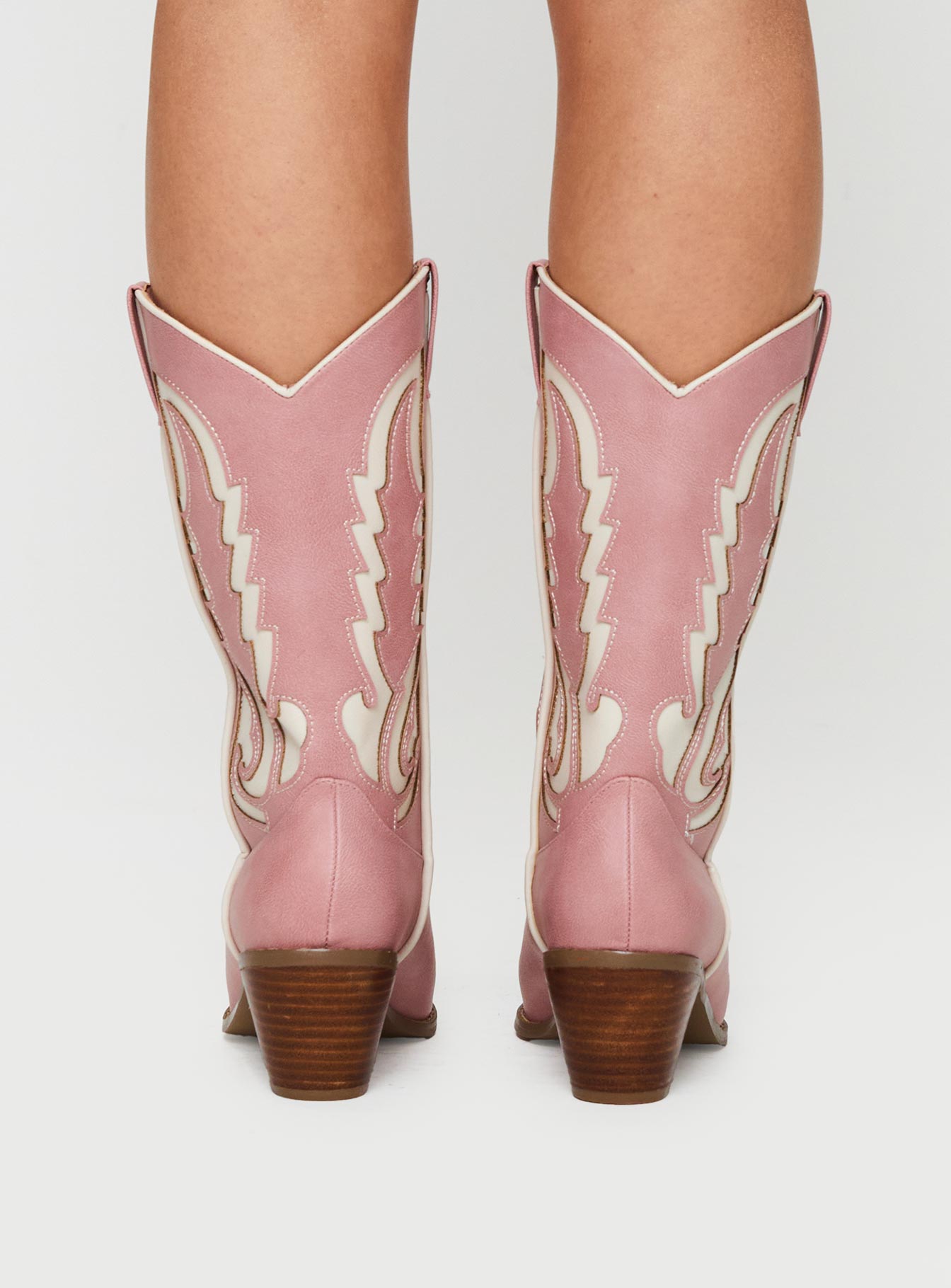 Billini Norva Boots Pink / Ivory Footlocker For Sale