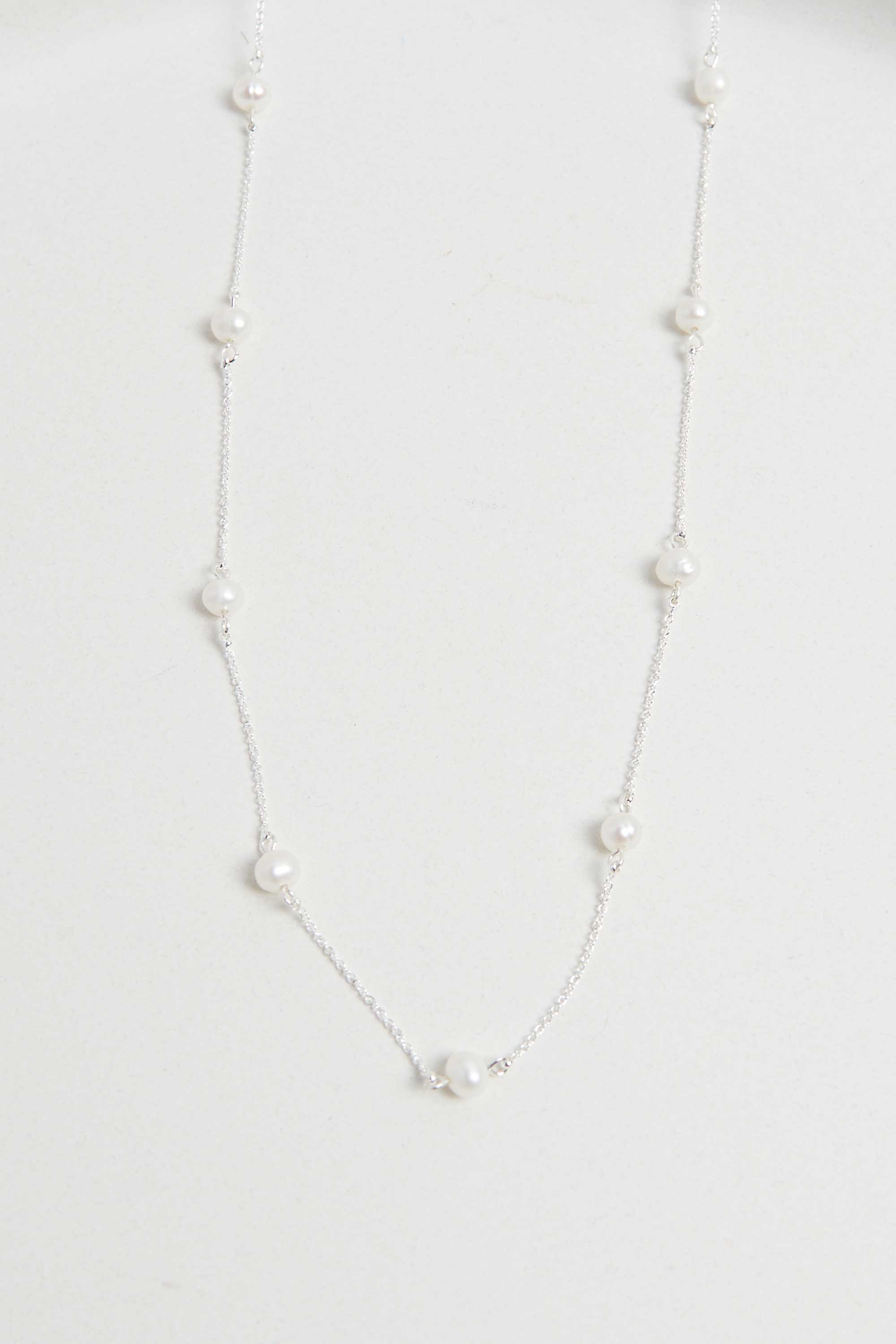 FRESH WATER PEARL CHAIN NECKLACE Discount Big Sale