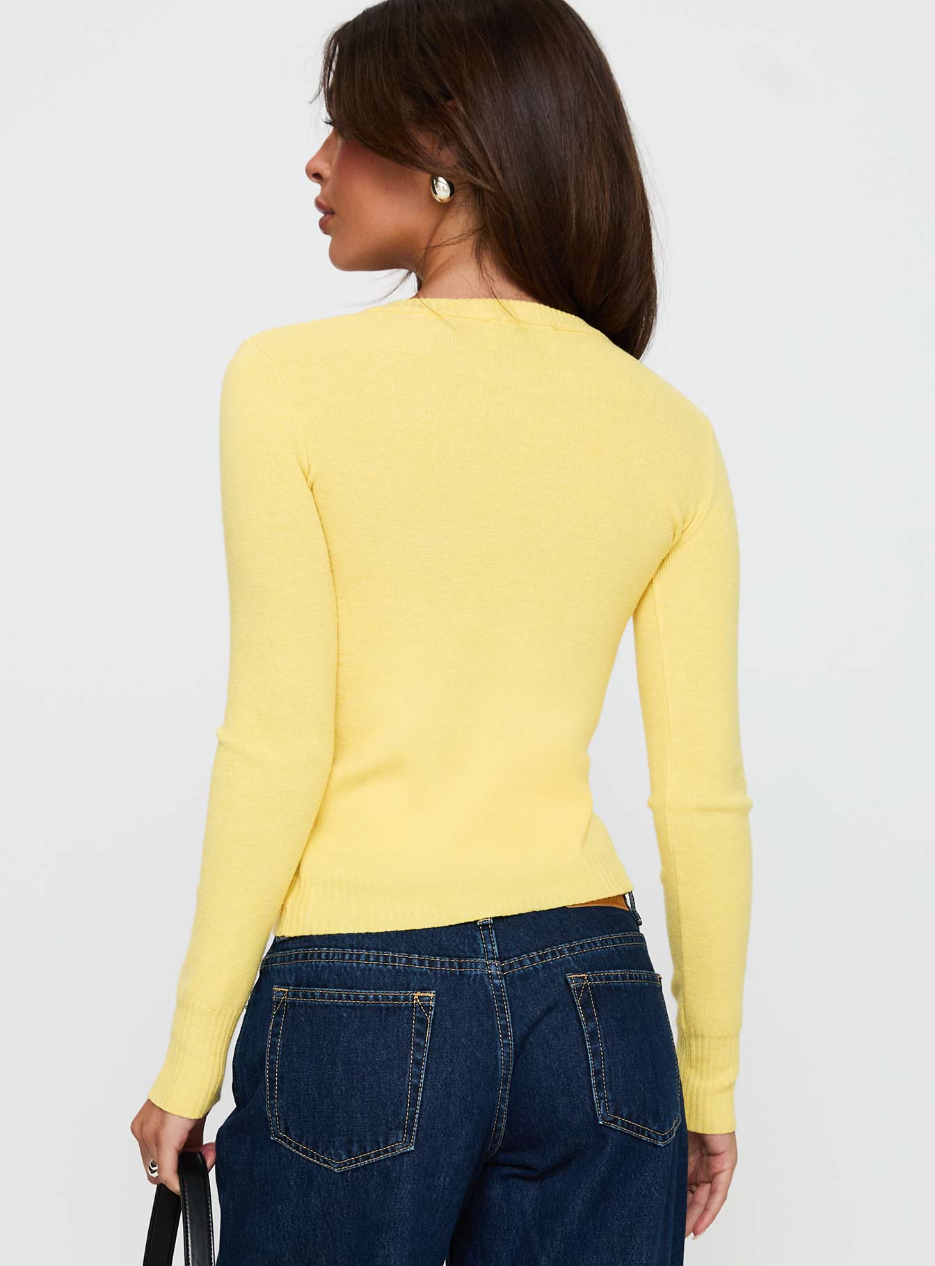 Lauraine Cardigan Lemon 2025 Sale Online