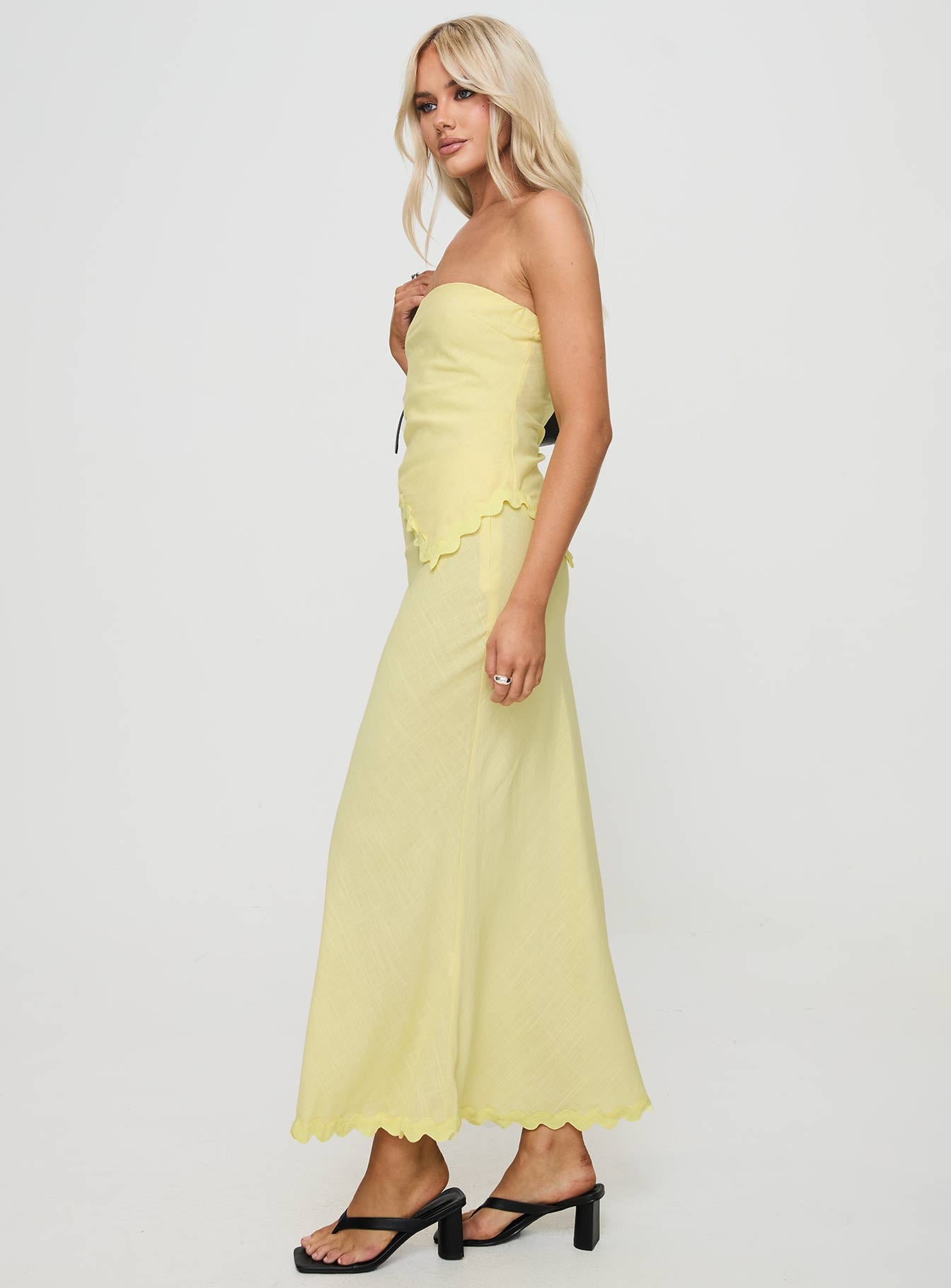 Silvershore Maxi Skirt Yellow Finishline For Sale