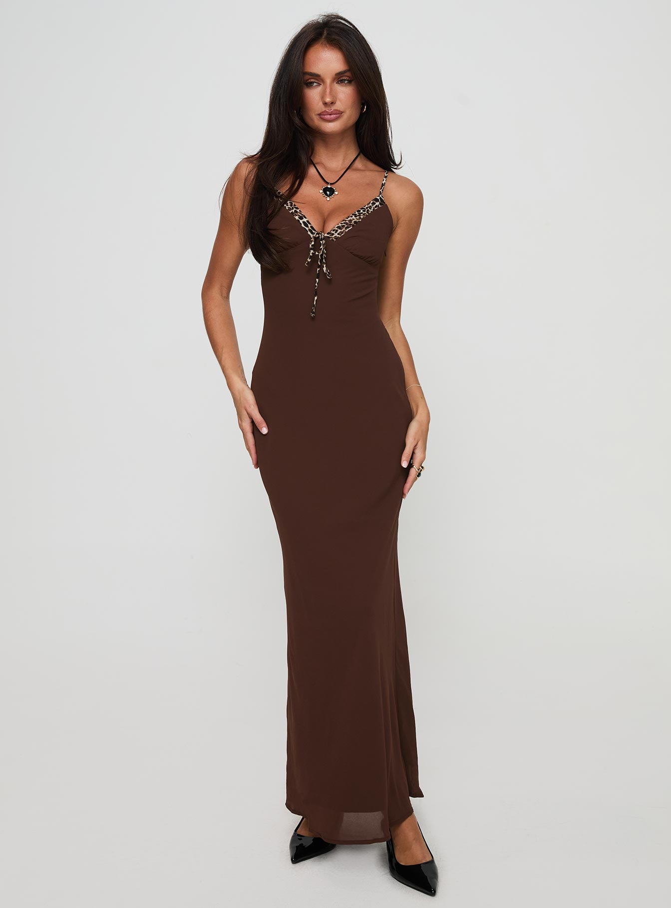 Moorey Maxi Dress Brown Discount Outlet Locations