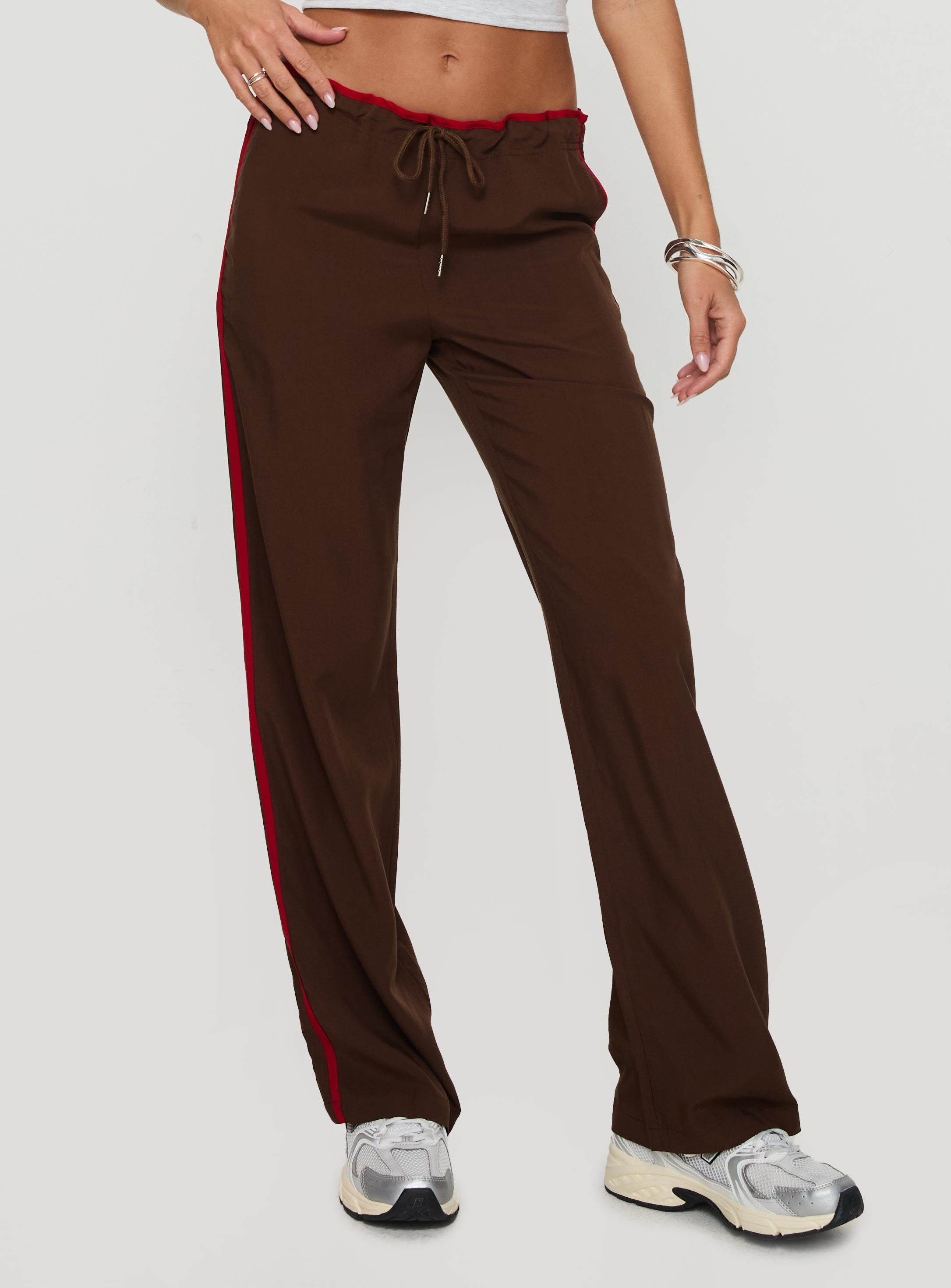 Maranie Pants Brown / Red Cheapest Pice For Sale