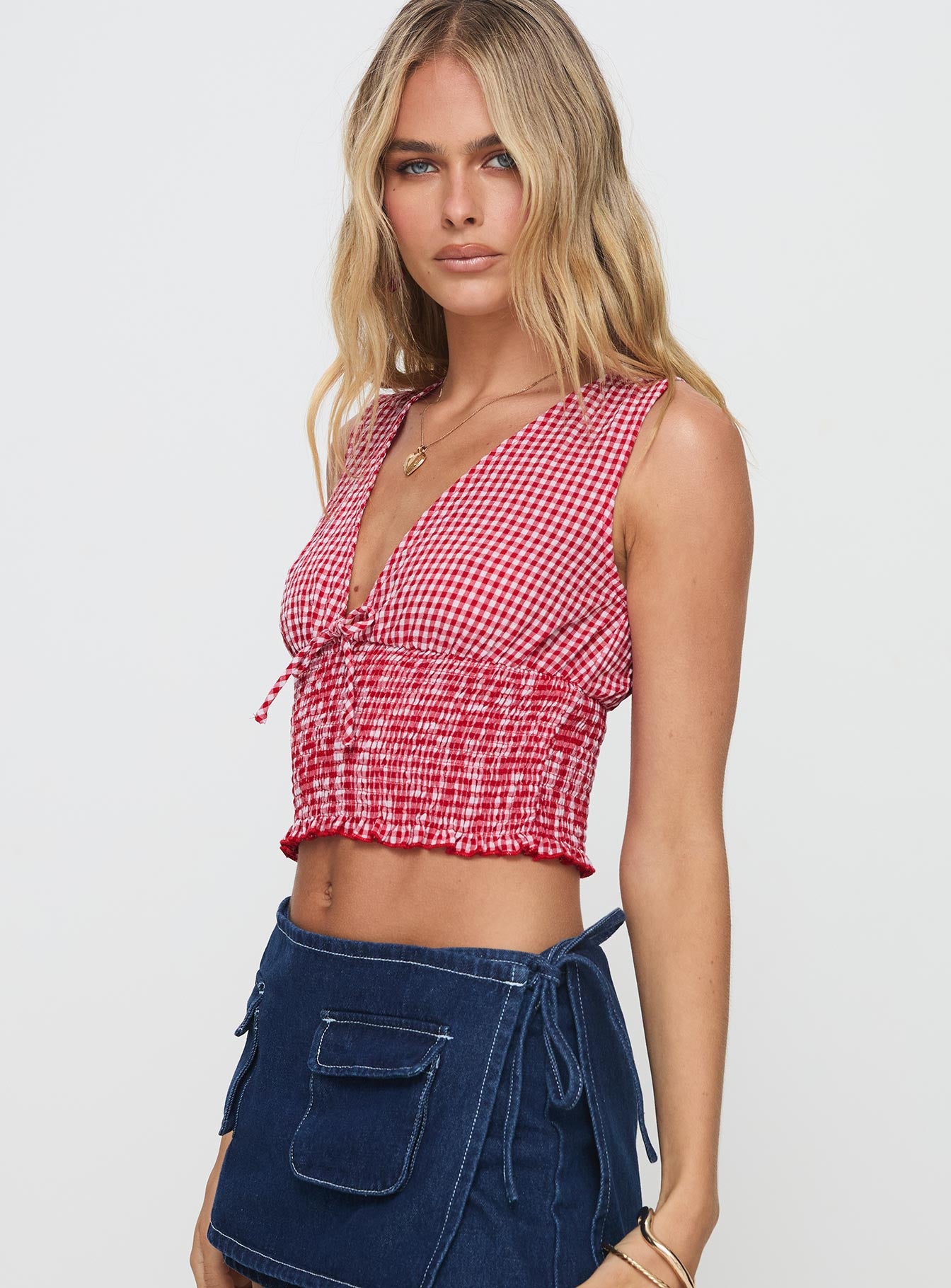 Mixing It Up Top Red / White Wholesale Pice For Sale