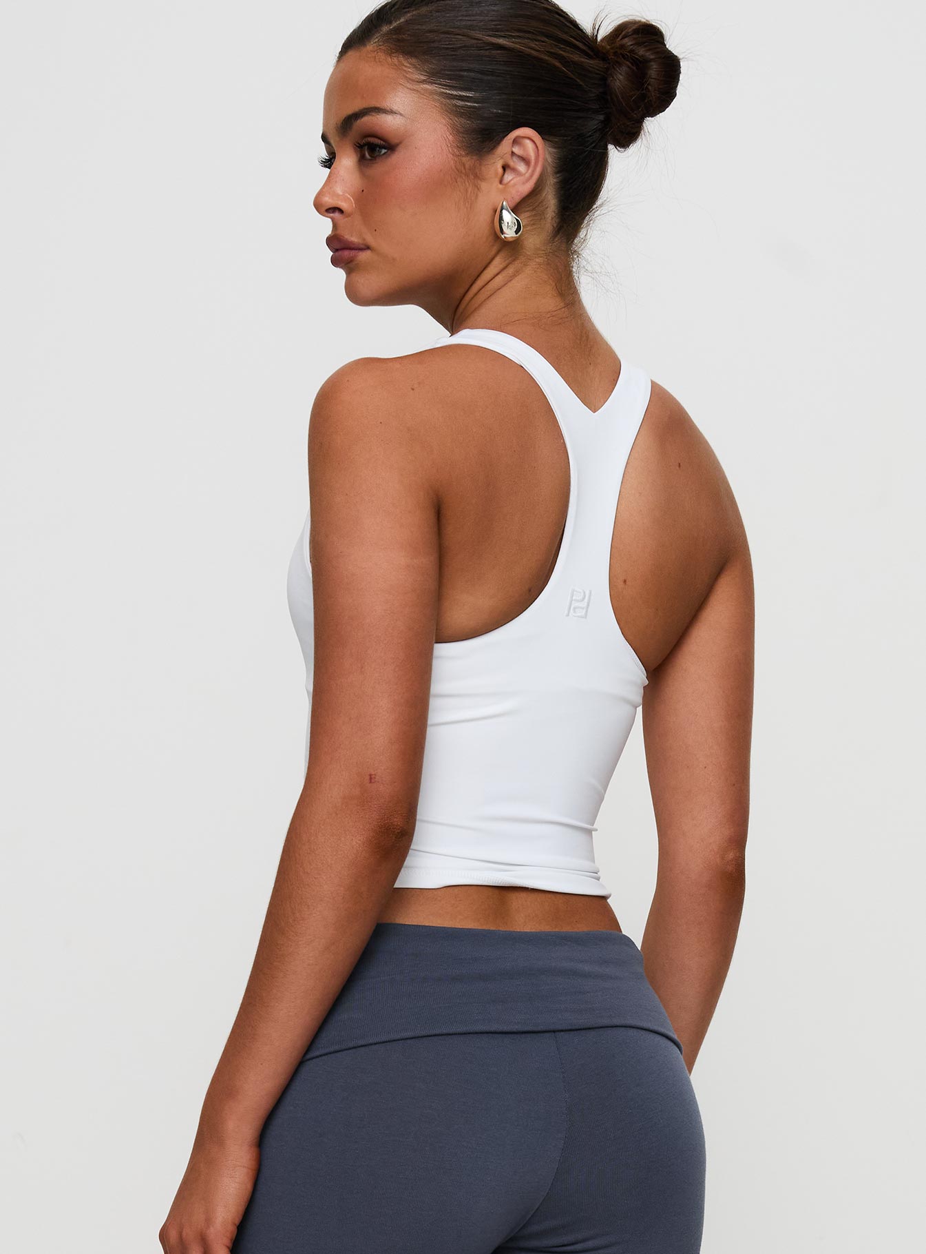 Fast Track Longline Active Tank Top White Clearance For Nice