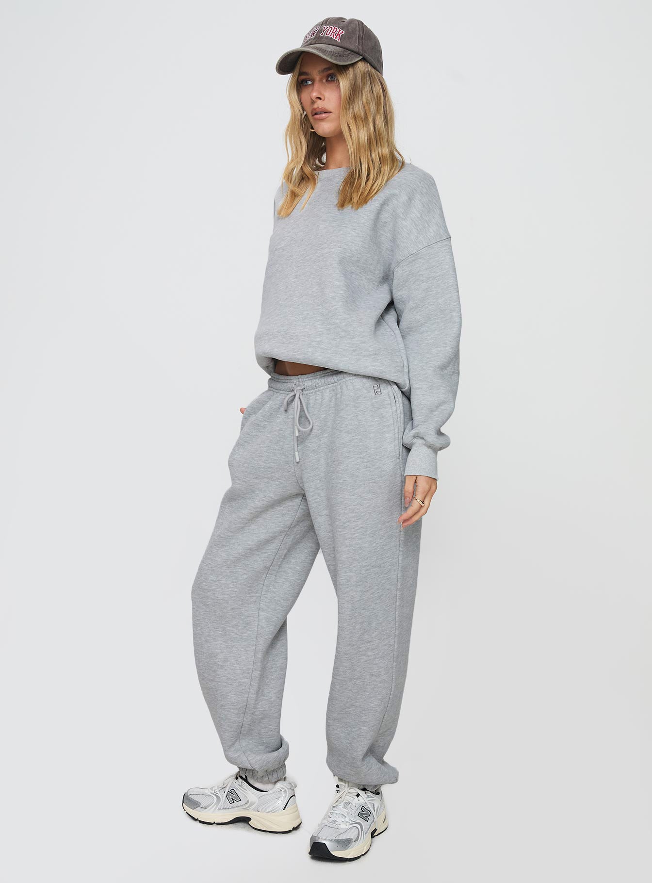 Dream Fleece Ankle Cuff Sweatpants Grey Marle Brand New Unisex Sale Online