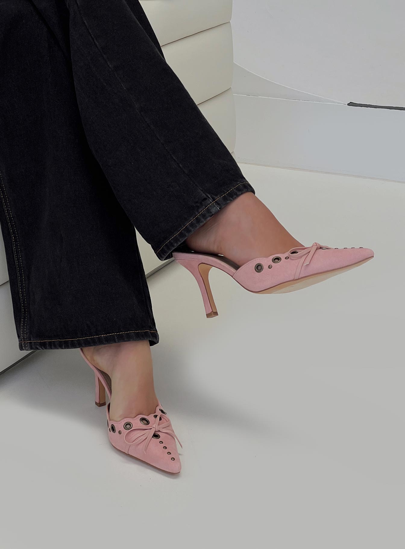 Charisma Pointed Toe Heels Dusty Pink Fashion Style Cheap Online