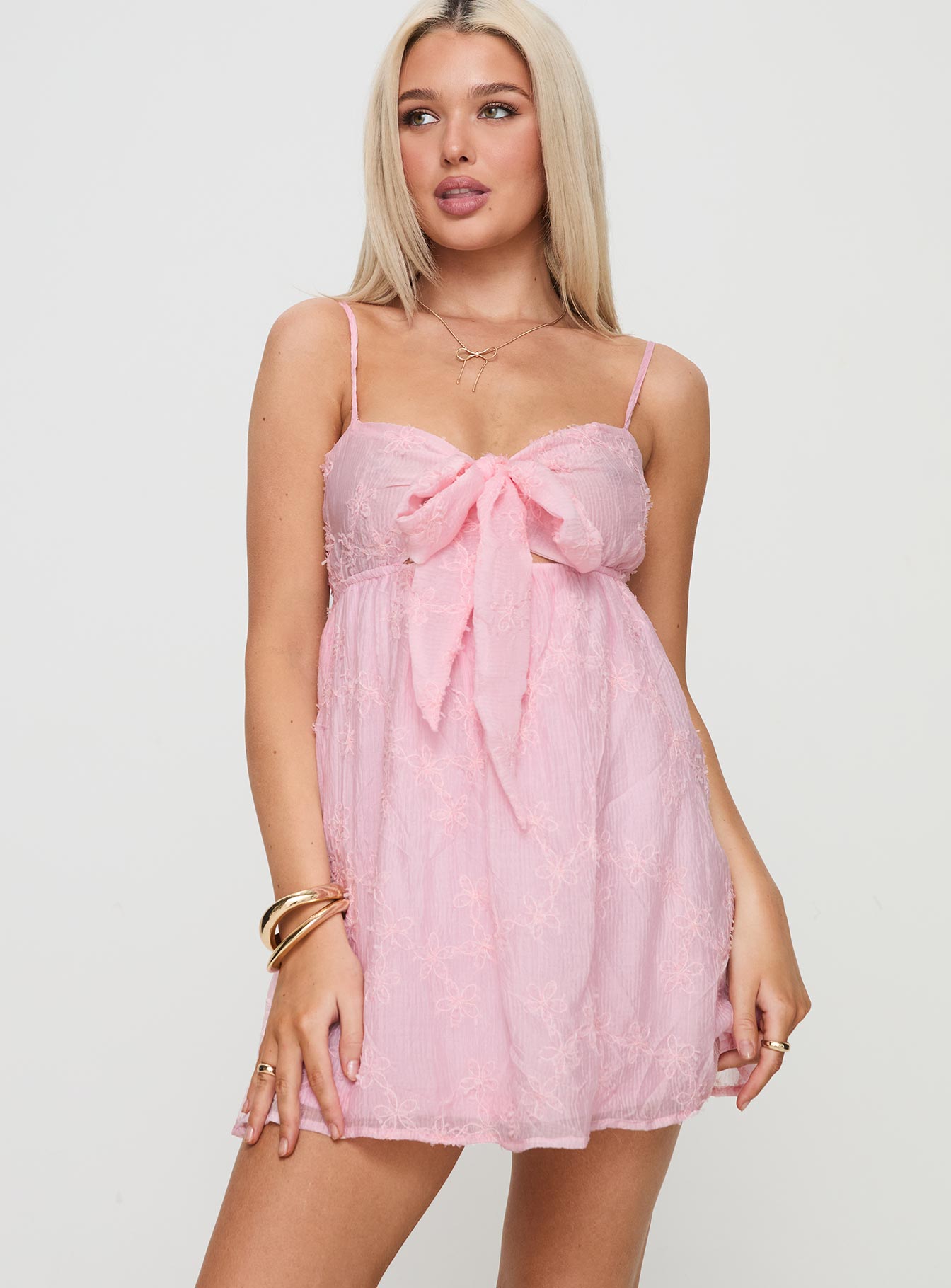 Granno Mini Dress Pink Best