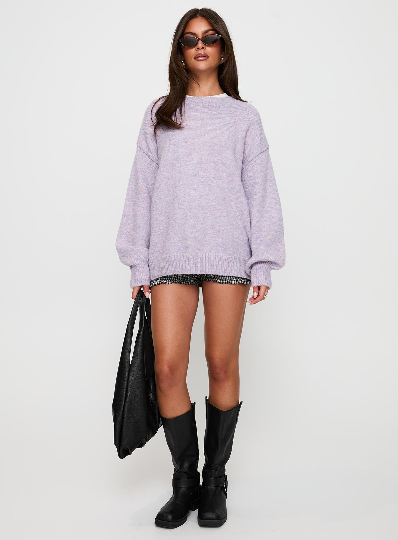 Ryanna Sweater Lilac Discount For Nice