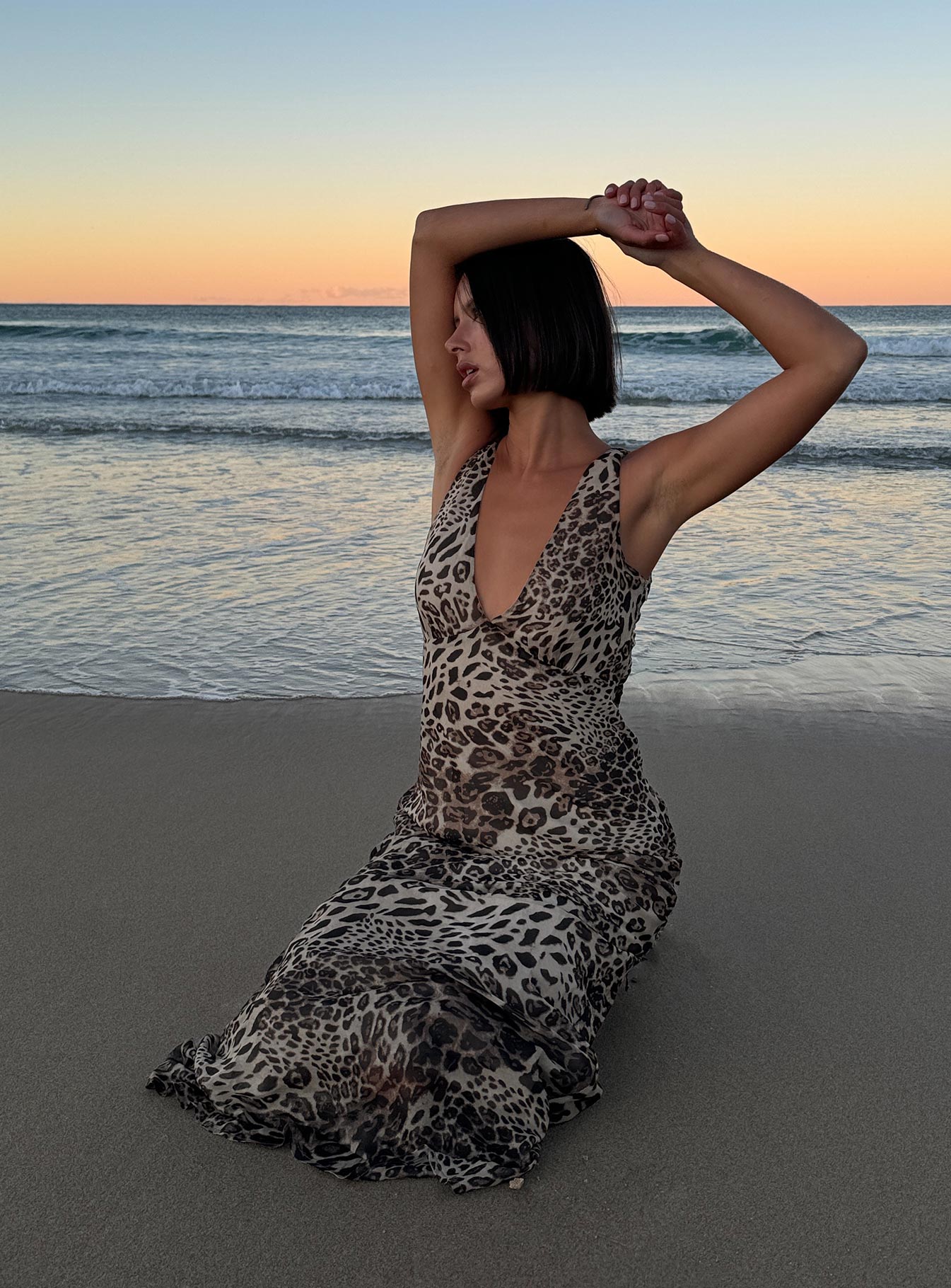 Nellie Maxi Dress Leopard 2025 Online