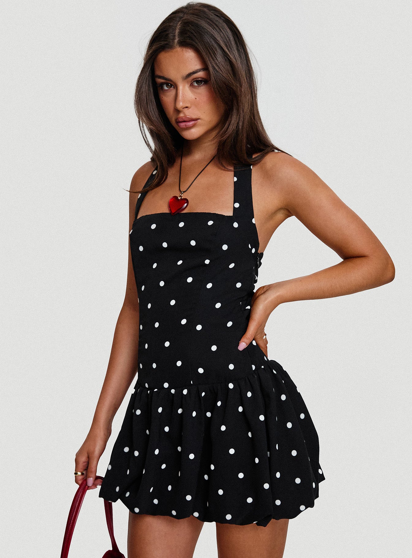 Gigli Bubble Hem Mini Dress Polka Dot Buy Cheap For Cheap