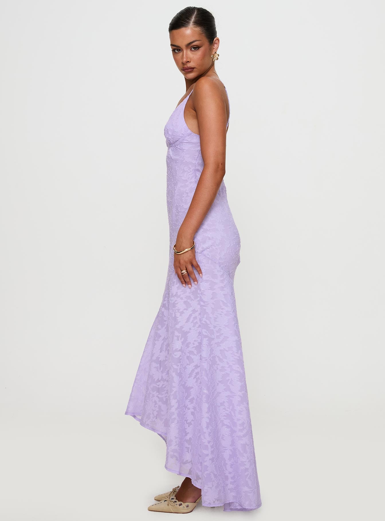 Cyrene Maxi Dress Lilac Collections