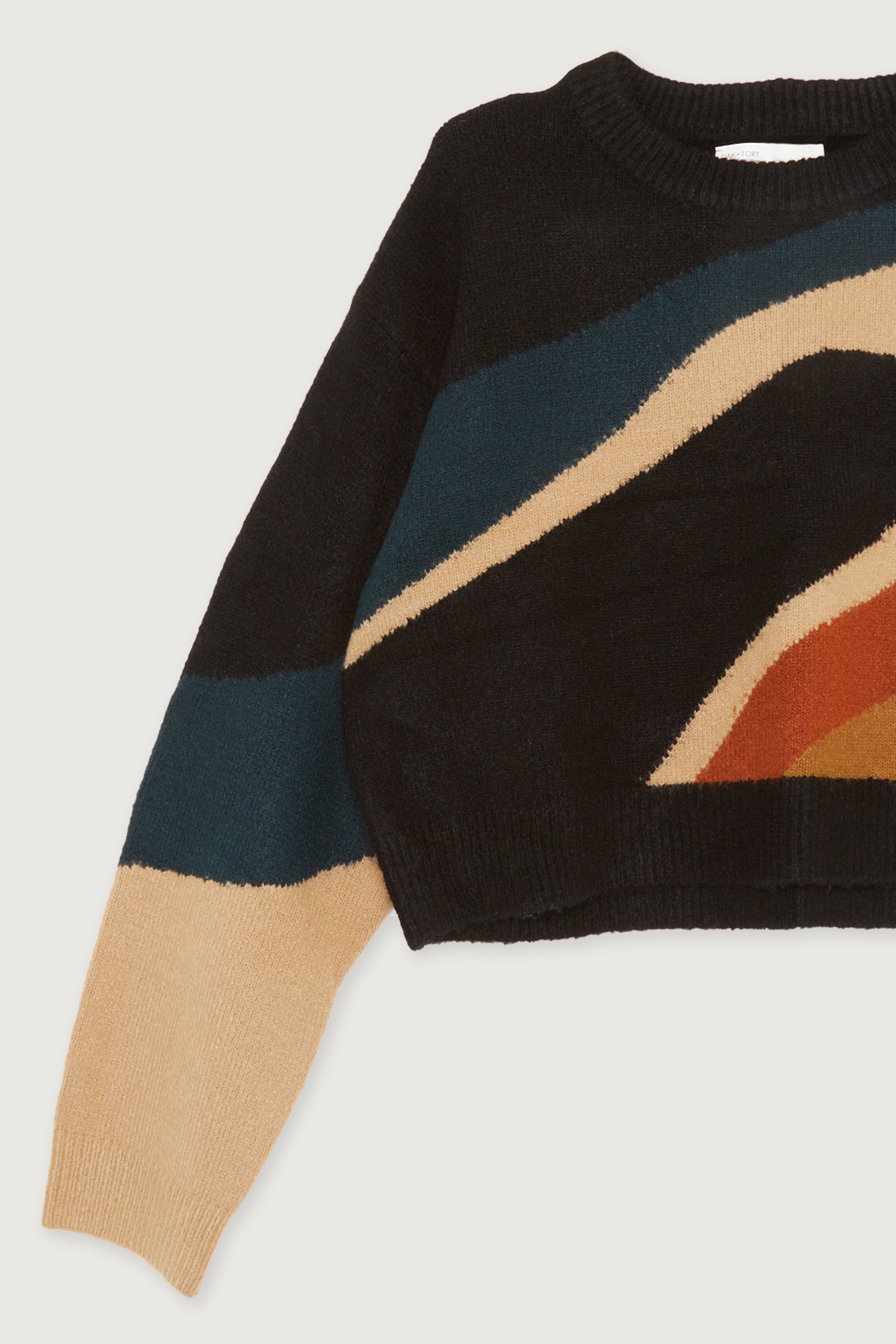 PATTERNED INTARSIA SWEATER Pictures Online