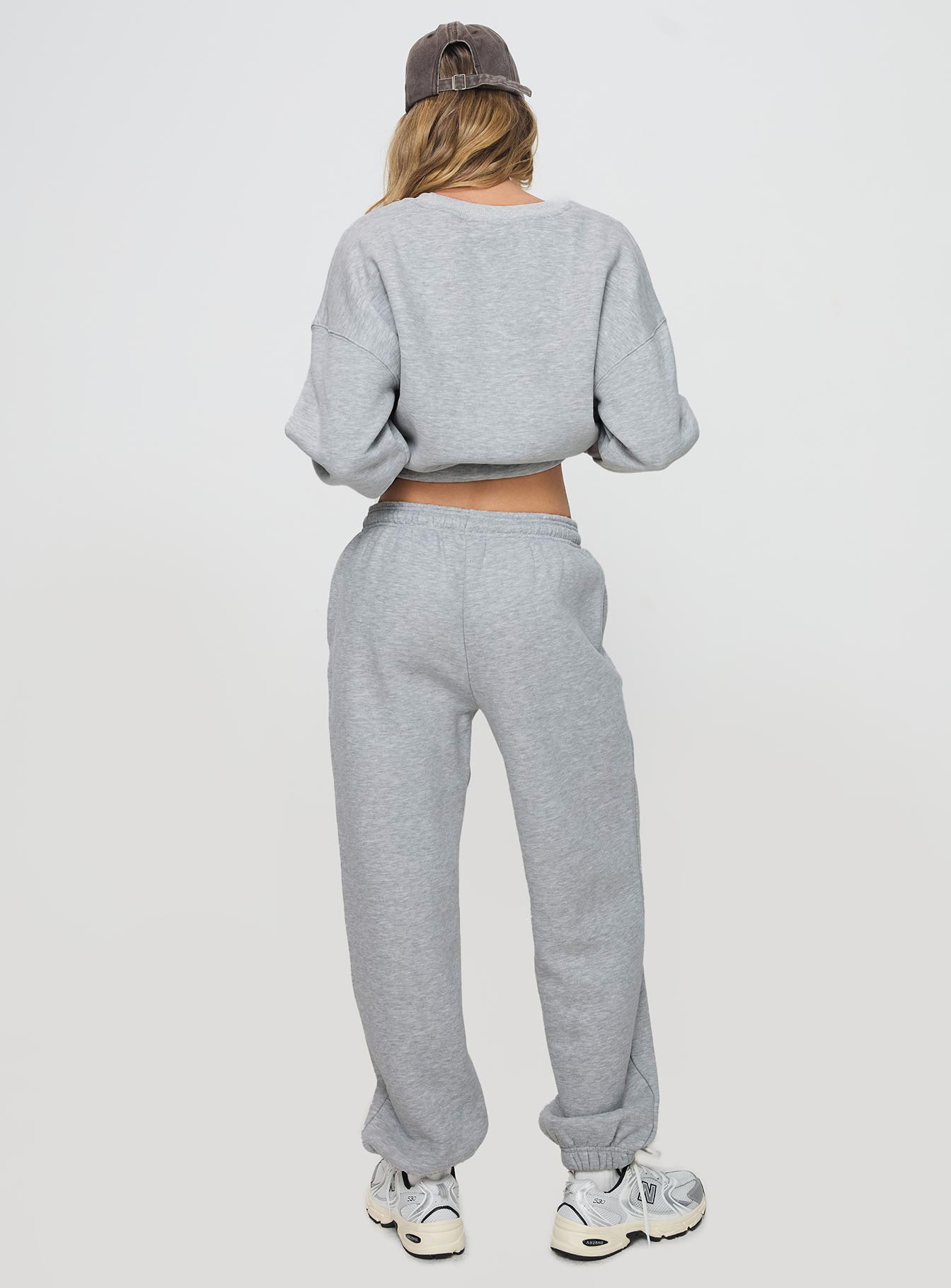 Dream Fleece Ankle Cuff Sweatpants Grey Marle Brand New Unisex Sale Online