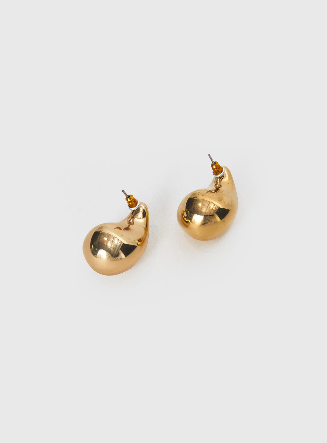 Dazzling Teardrop Earring Gold Buy Cheap 2025 New