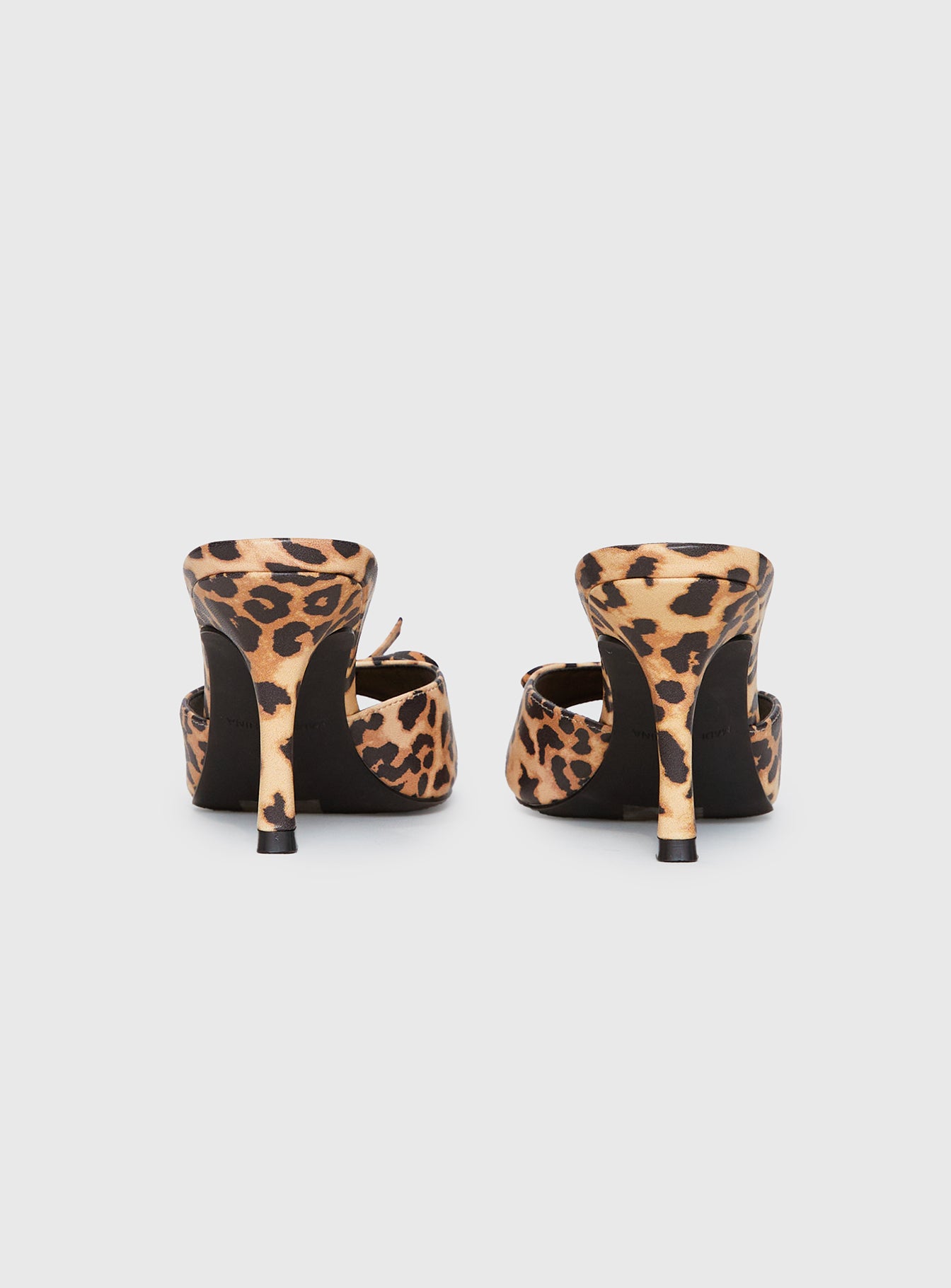 Hazelle Heels Leopard Free Shipping Supply