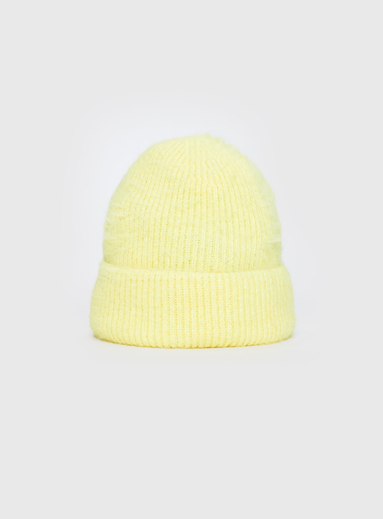 Kalyn Fluffy Beanie Lemon Deals