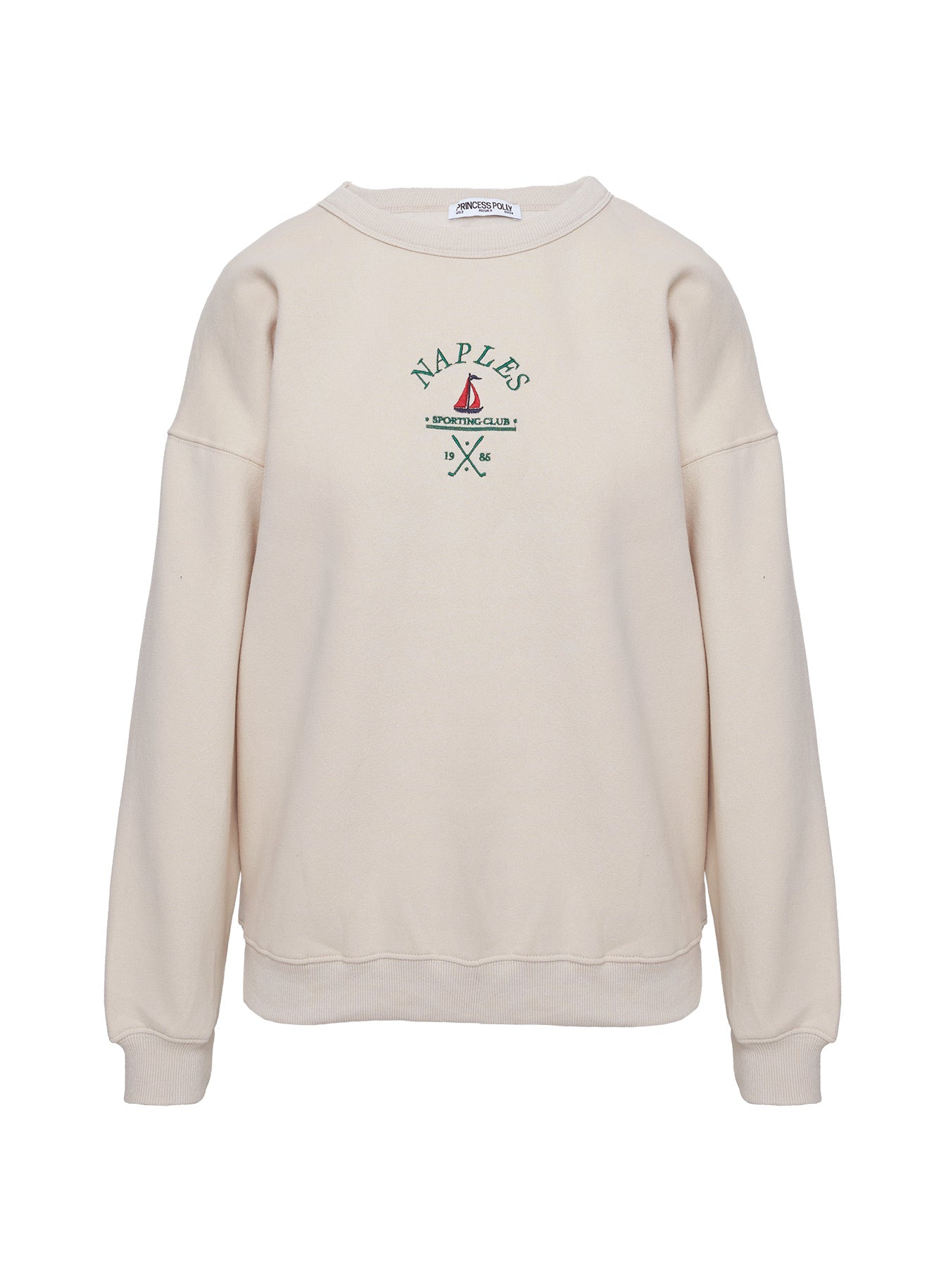 Dream Fleece Classic Crewneck Sweater Beige Sast For Sale