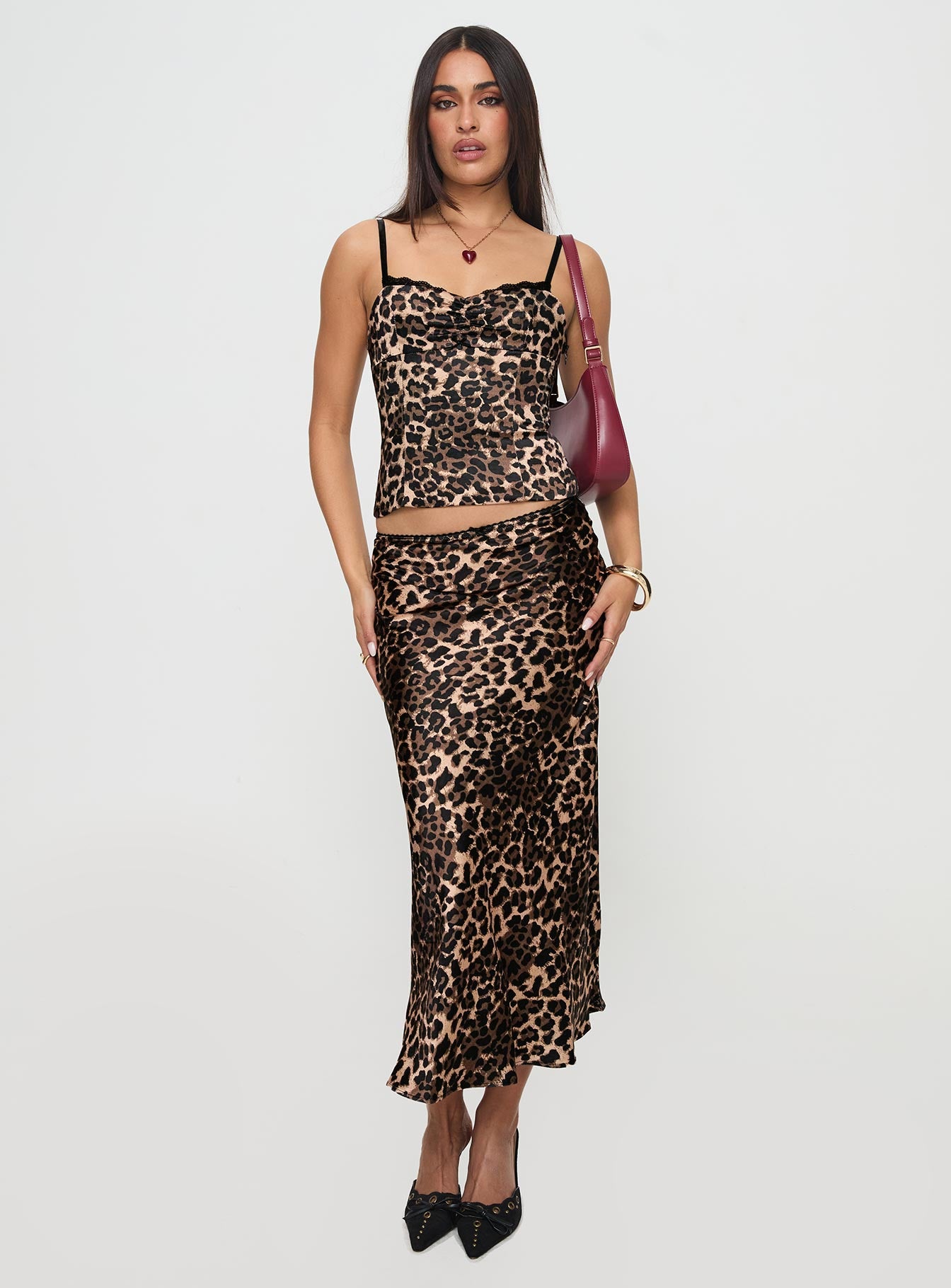 Enigmatic Cami Top Leopard Free Shipping Shop