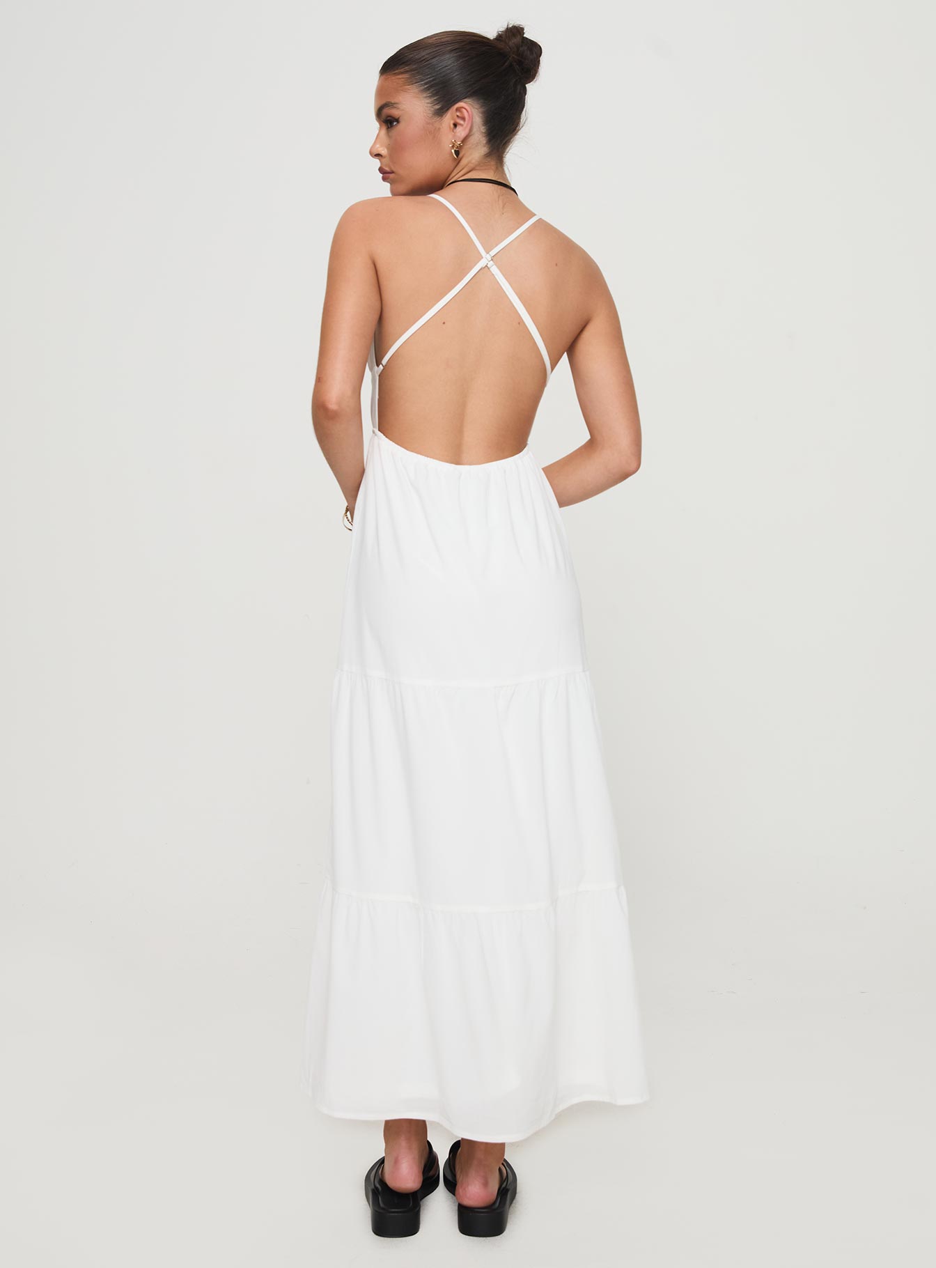 Mckew Maxi Dress White Discount Big Sale