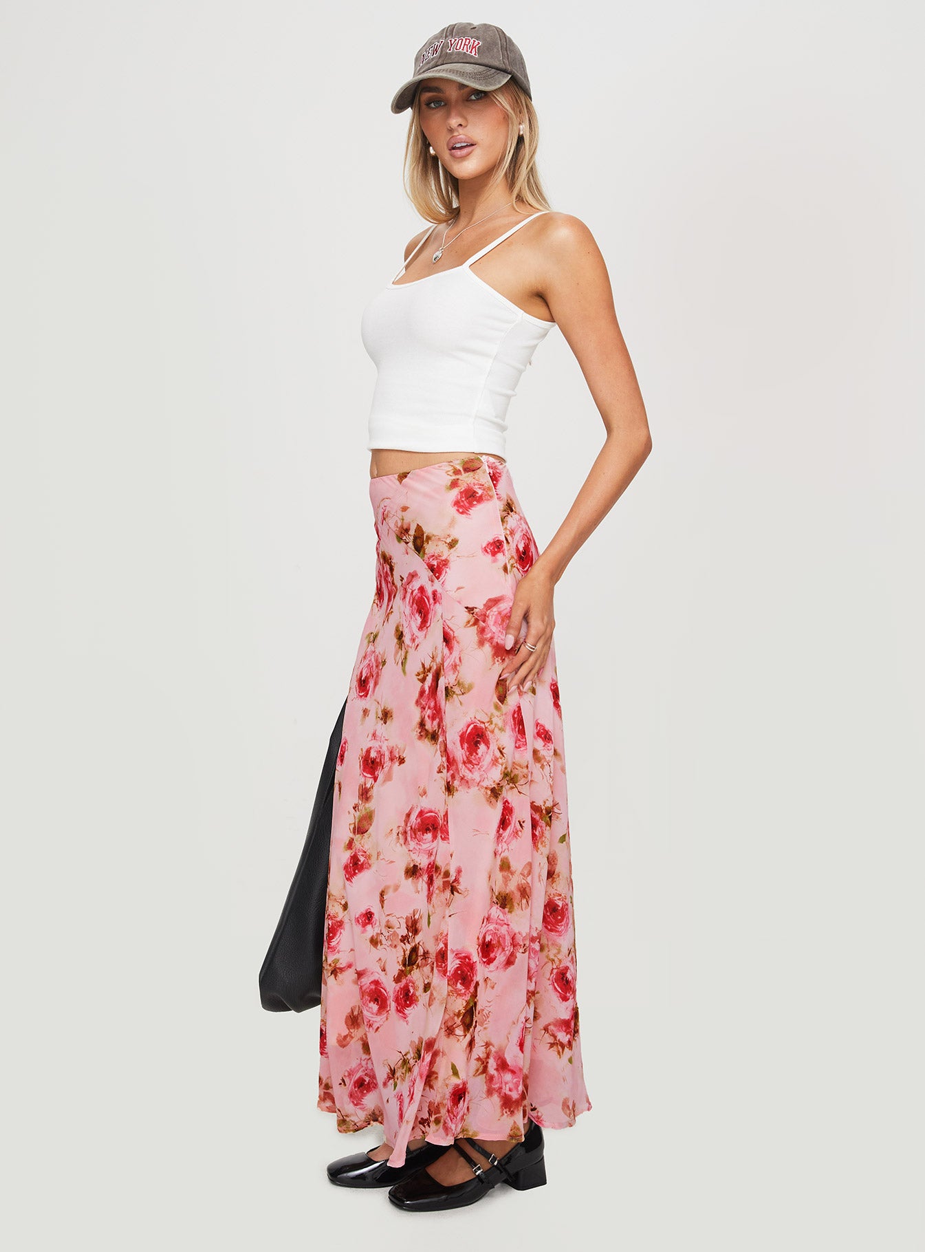 Vespera Maxi Skirt Pink Sale Footlocker Pictures