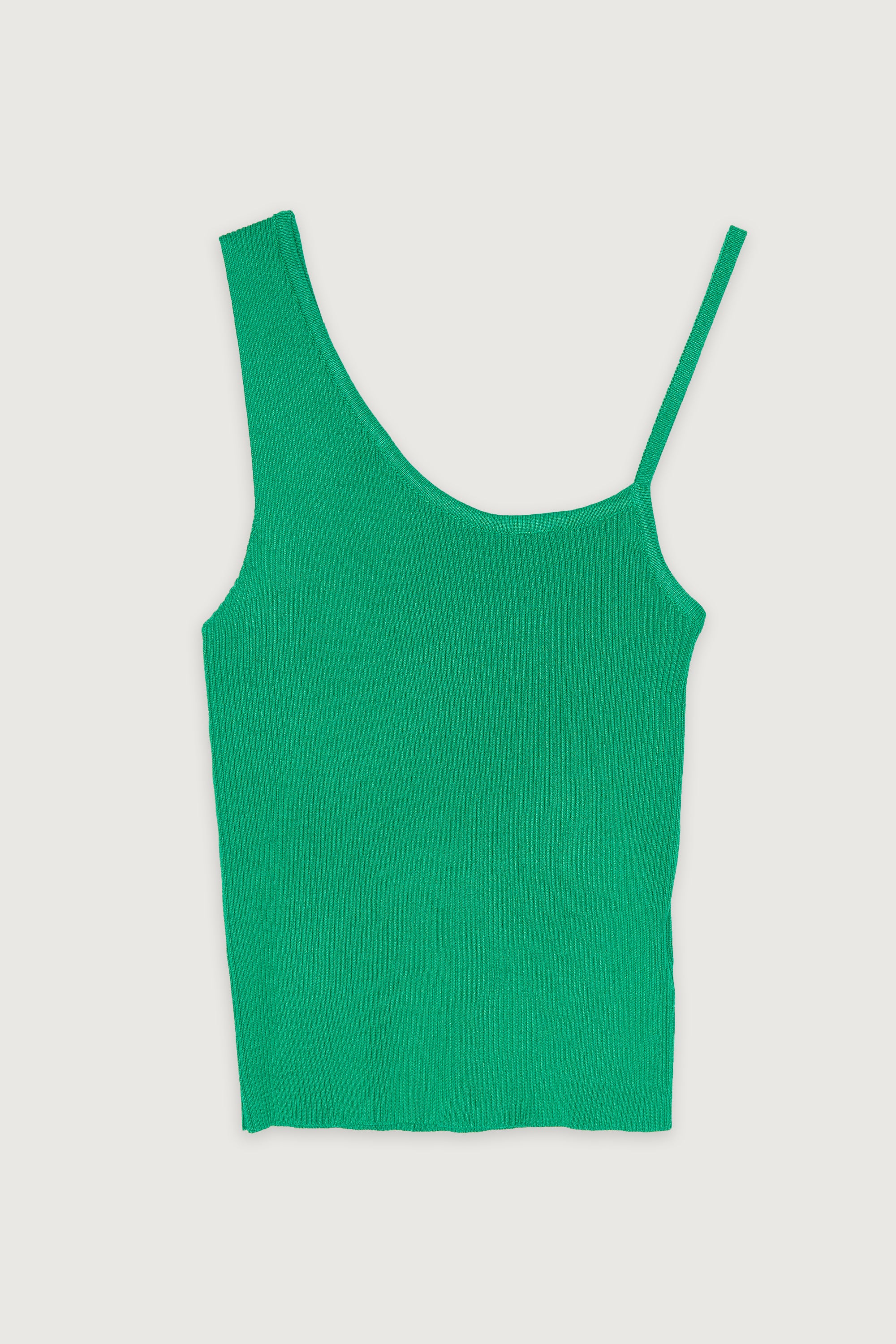 ONE SHOULDER TANK WITH THIN STRAP Cheap Excellent