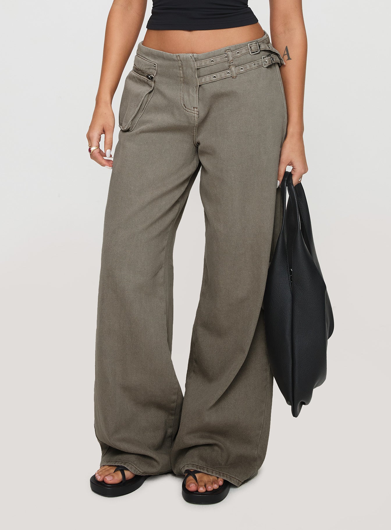 Paltrow Cargo Pant Washed Brown Sale Footlocker Pictures