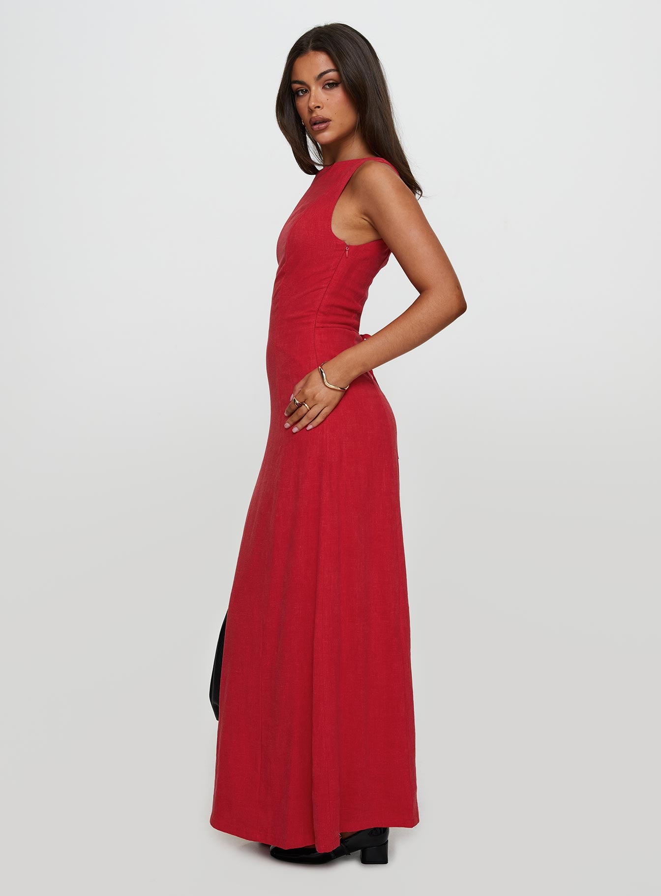 Lewisa Maxi Dress Red Outlet