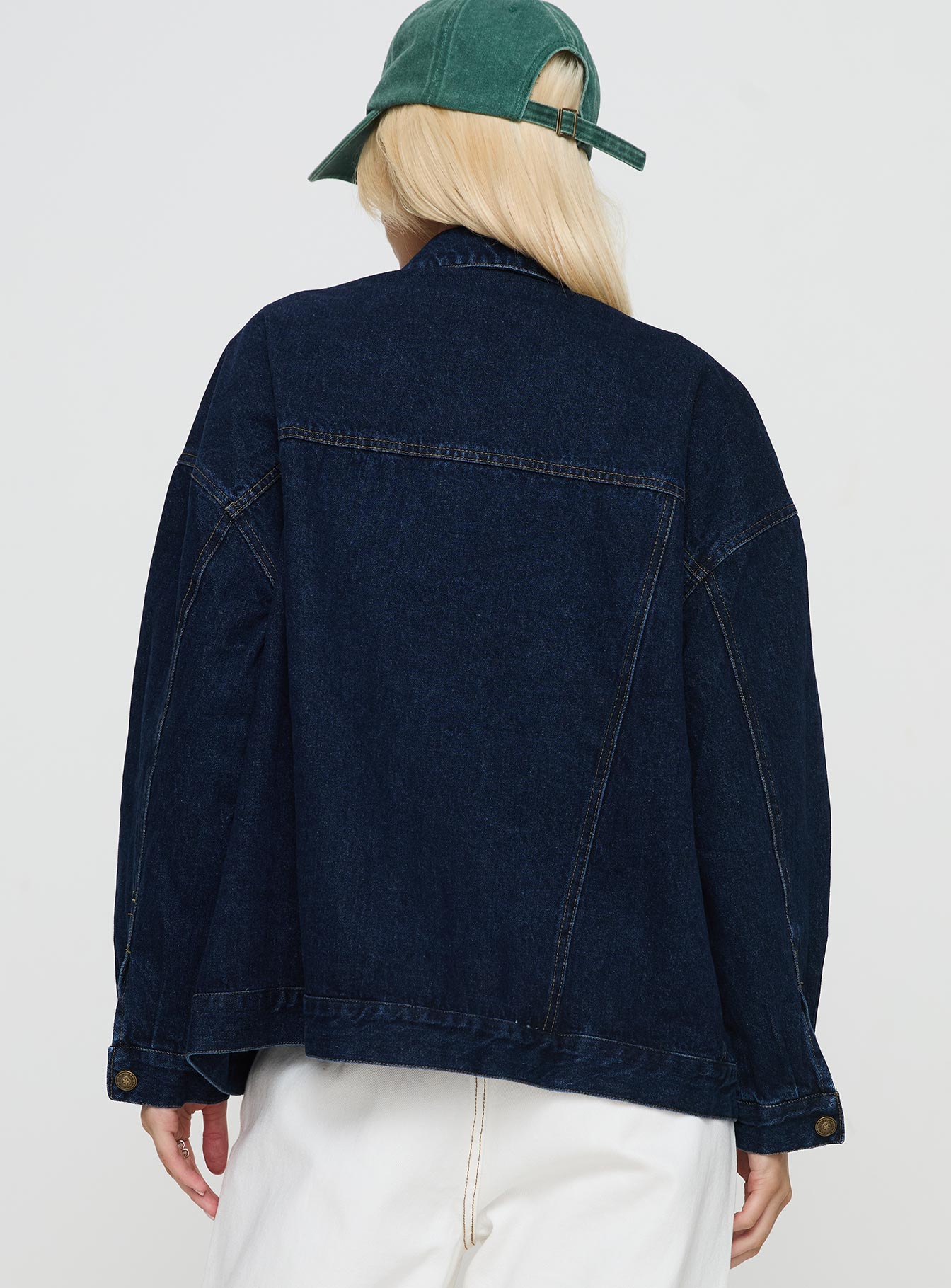 In The World Jacket Blue Denim Sale Wholesale Pice