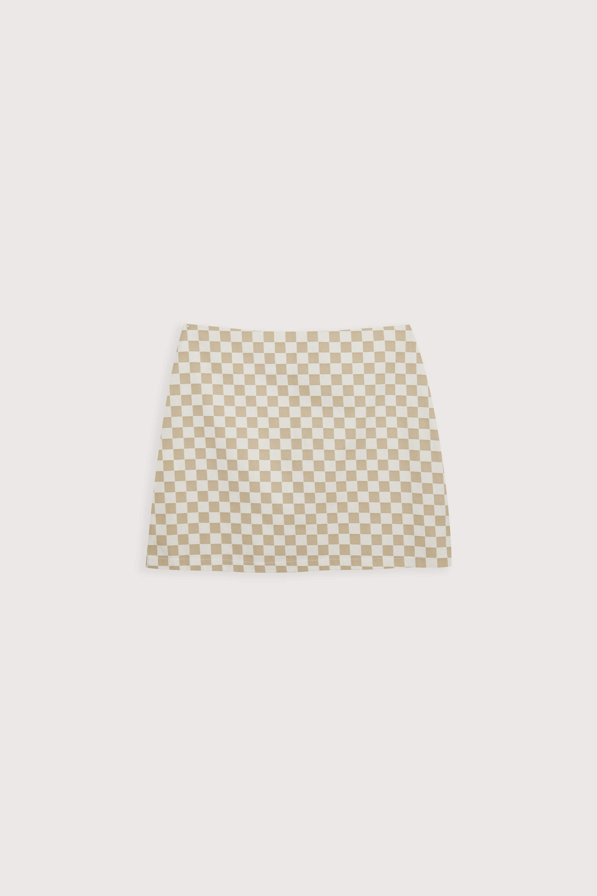 GINGHAM MINI SKIRT Best Place To Buy