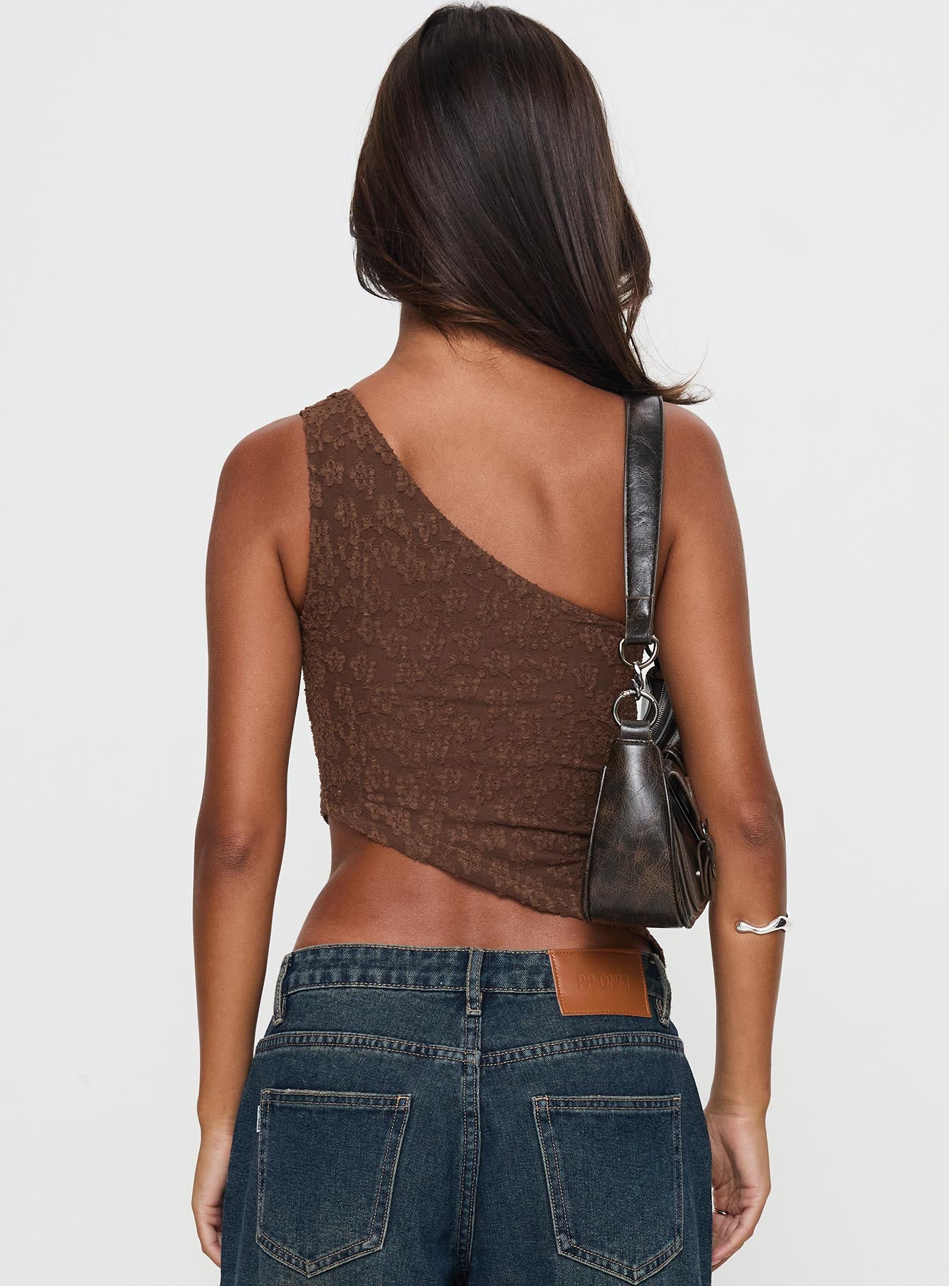 Toomba One Shoulder Top Brown Buy Cheap Wholesale Pice
