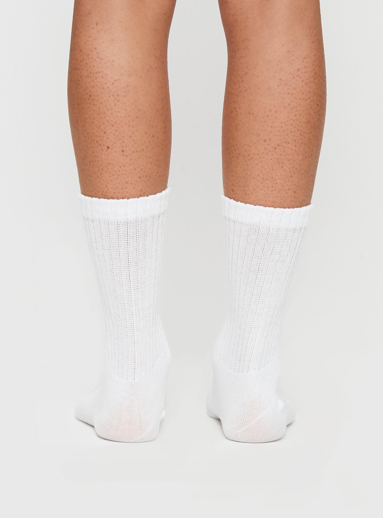 Sama Slouch Sock White Newest Cheap Online