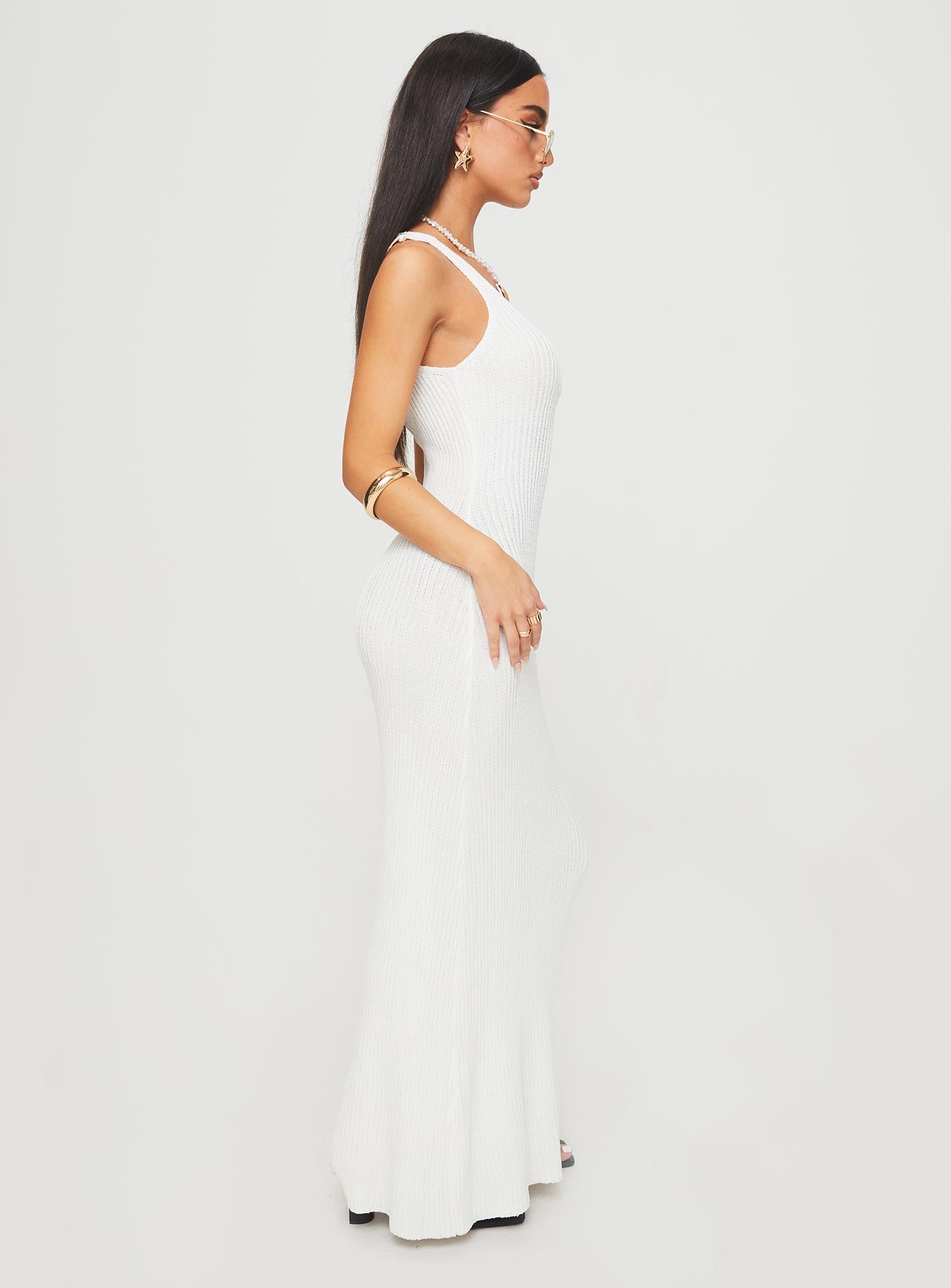 Spirited Maxi Dress White Supply