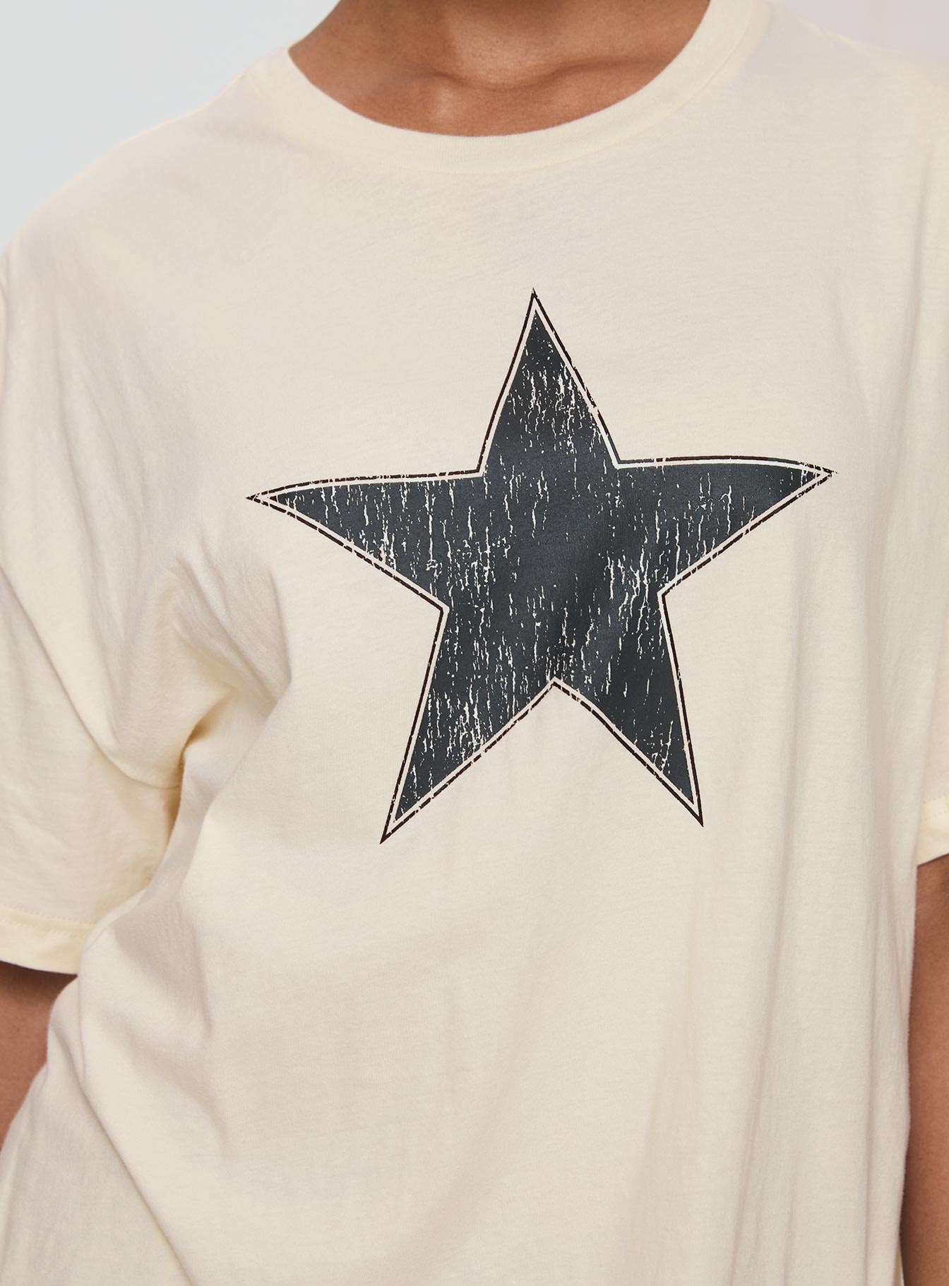 Faded Star Tee Cream Cheap Get Authentic