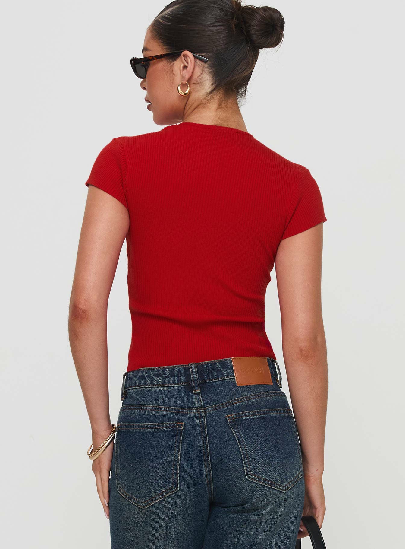 Suzu Top Red Outlet For Nice