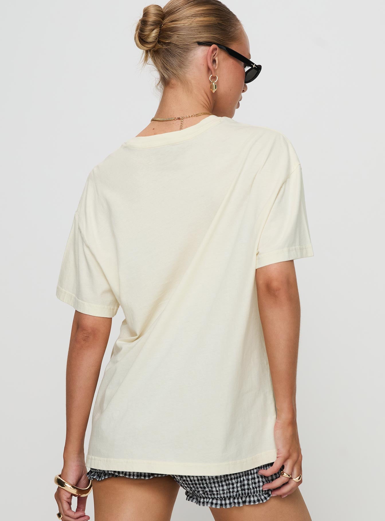 Lennys Auto Oversized Tee Cream Where To Buy Low Pice