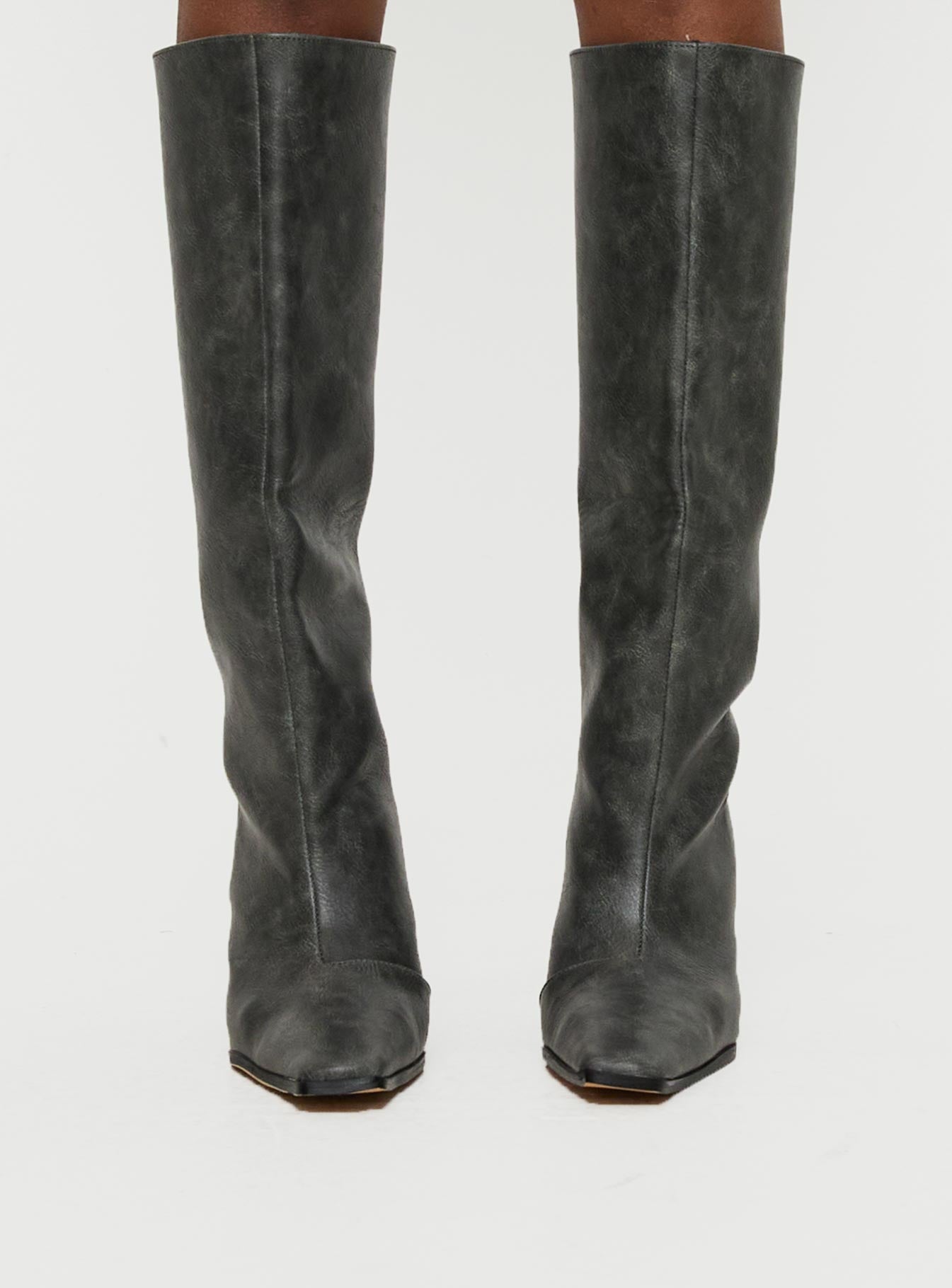 Cecil Knee High Boots Charcoal Outlet Cheap Pices