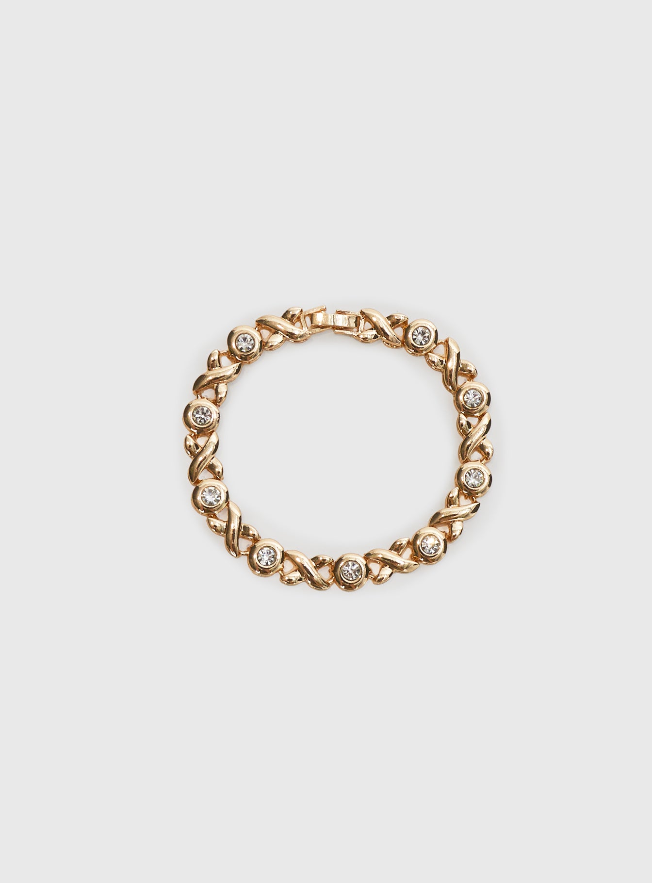 With A Kiss Bracelet Gold Cheap Sale Low Cost