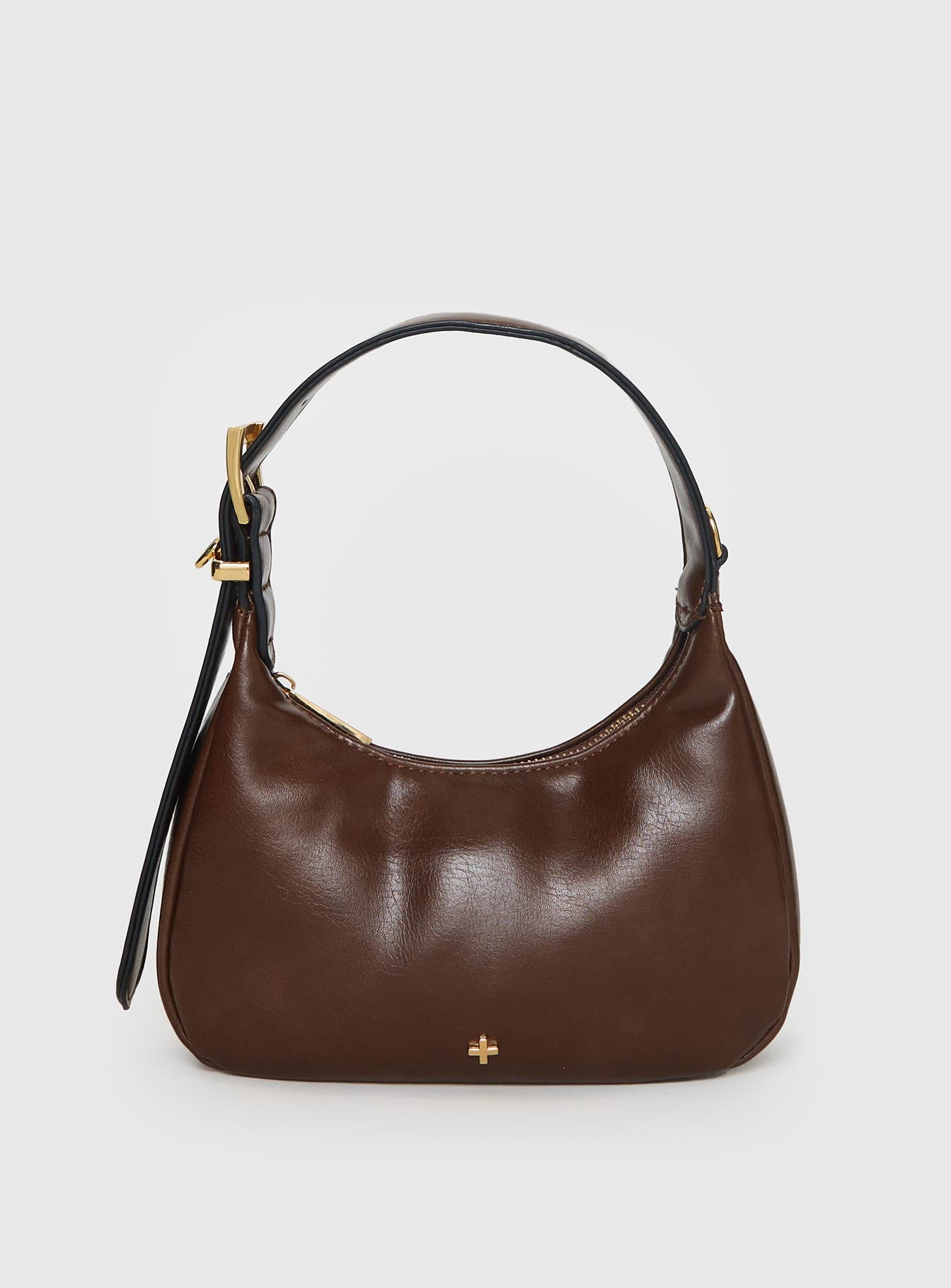 Gigi Shoulder Bag Chocolate Clearance Online Online