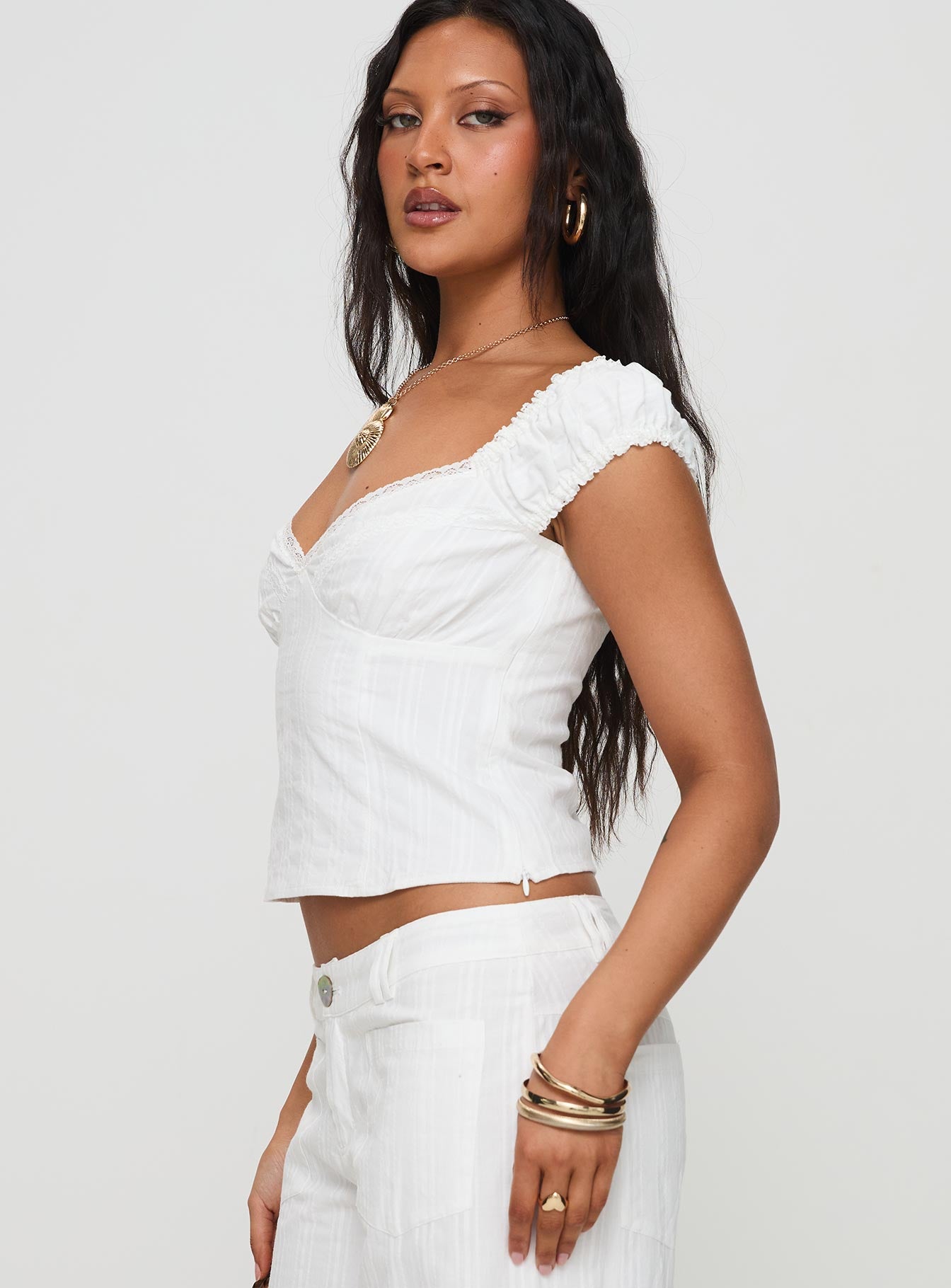 Fyrie Top White Classic Cheap Pice